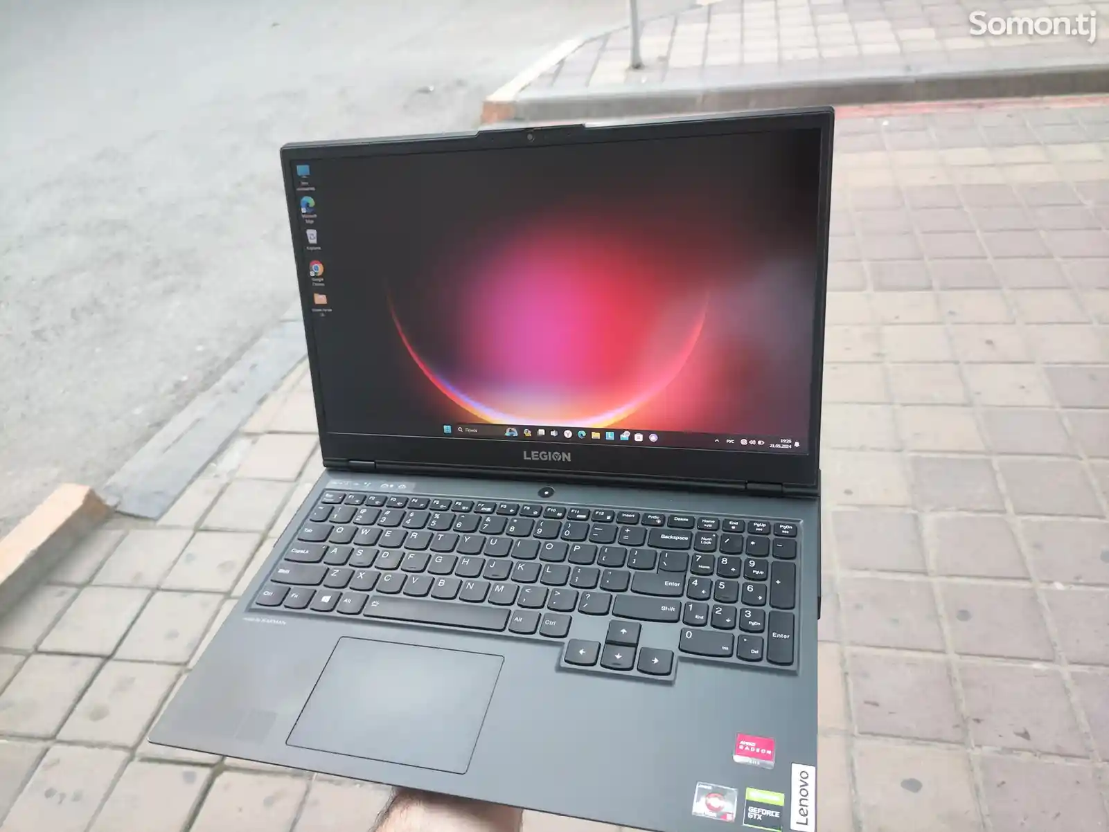 Ноутбук Lenovo Legion Ryzen 5 4600H GTX1650Ti 16gb/2TBSSD/256GB-1