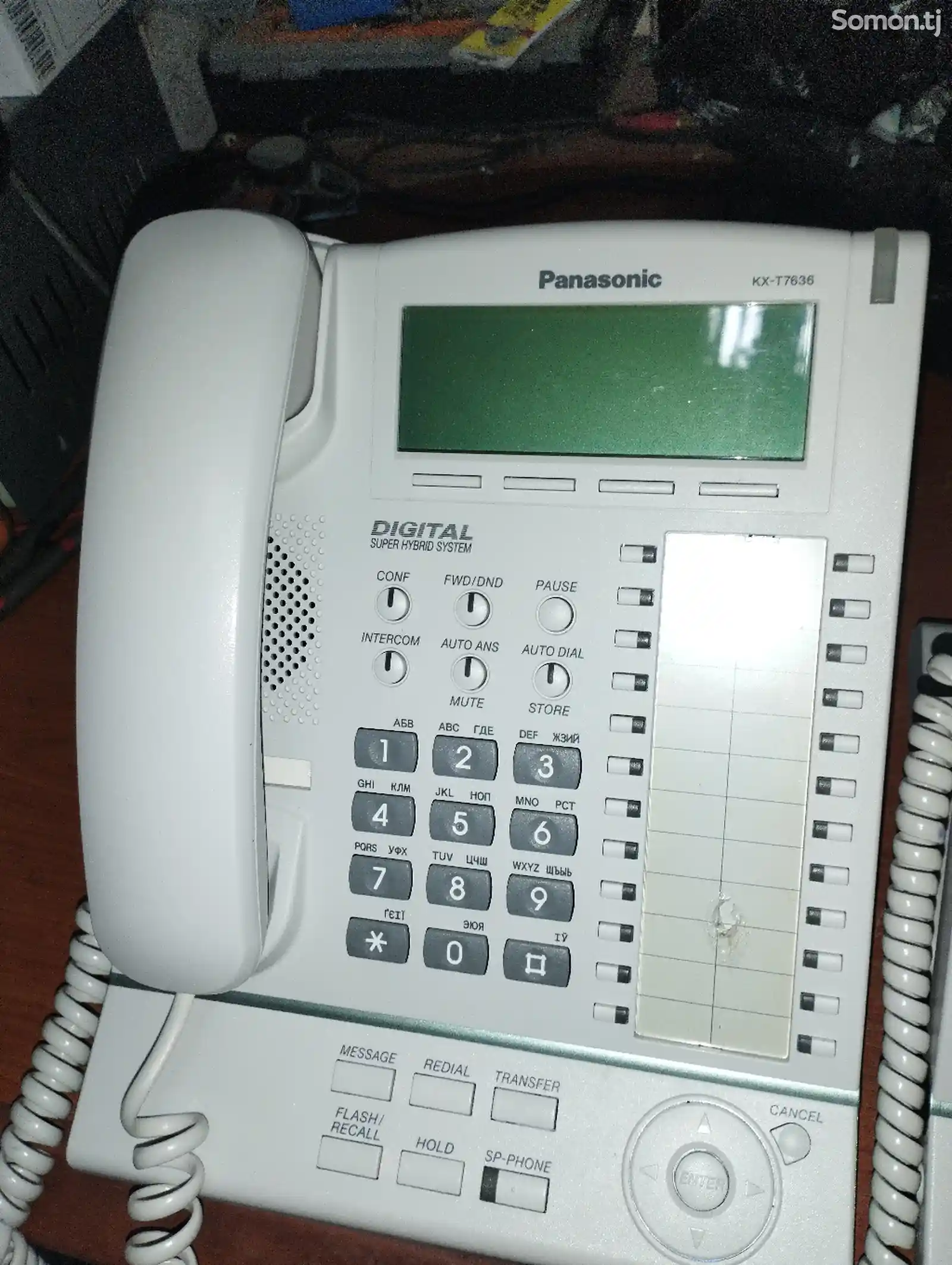 Системный телефон Panasonic kx-7636ru-1