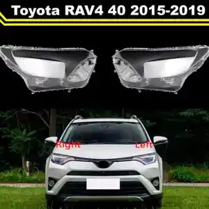 Стекло фары на Toyota rav4 2015-2019