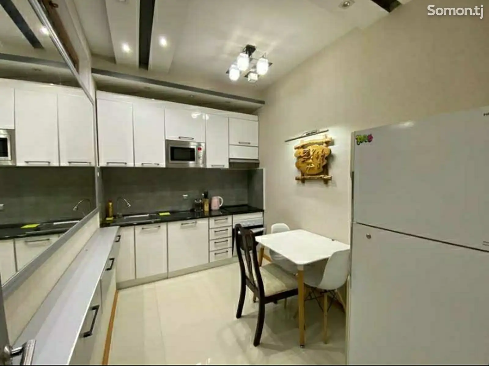 2-комн. квартира, 4 этаж, 60м², Сомони-2