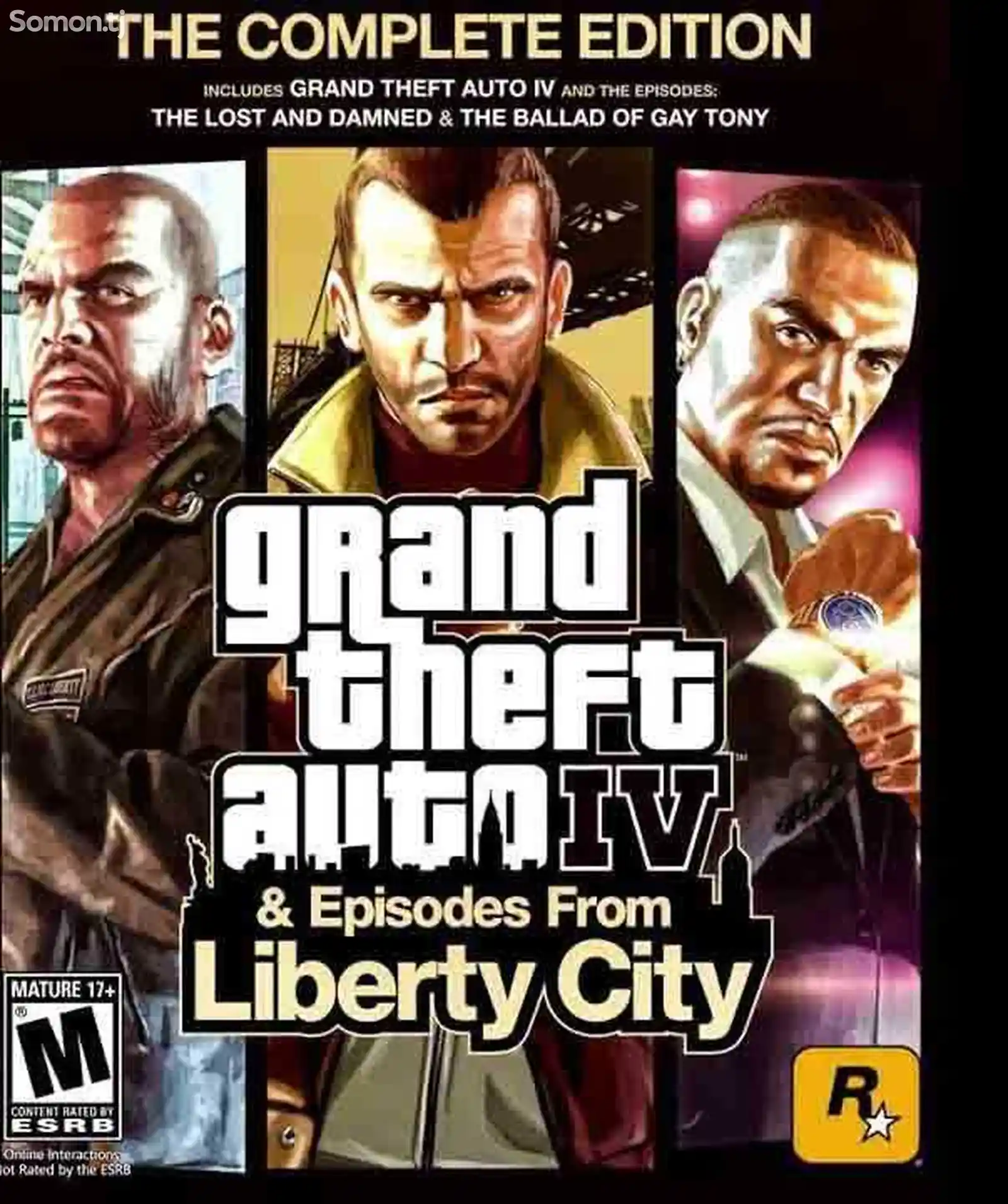 Игра GTA episodes from liberty city на всех моделей PlayStation 3