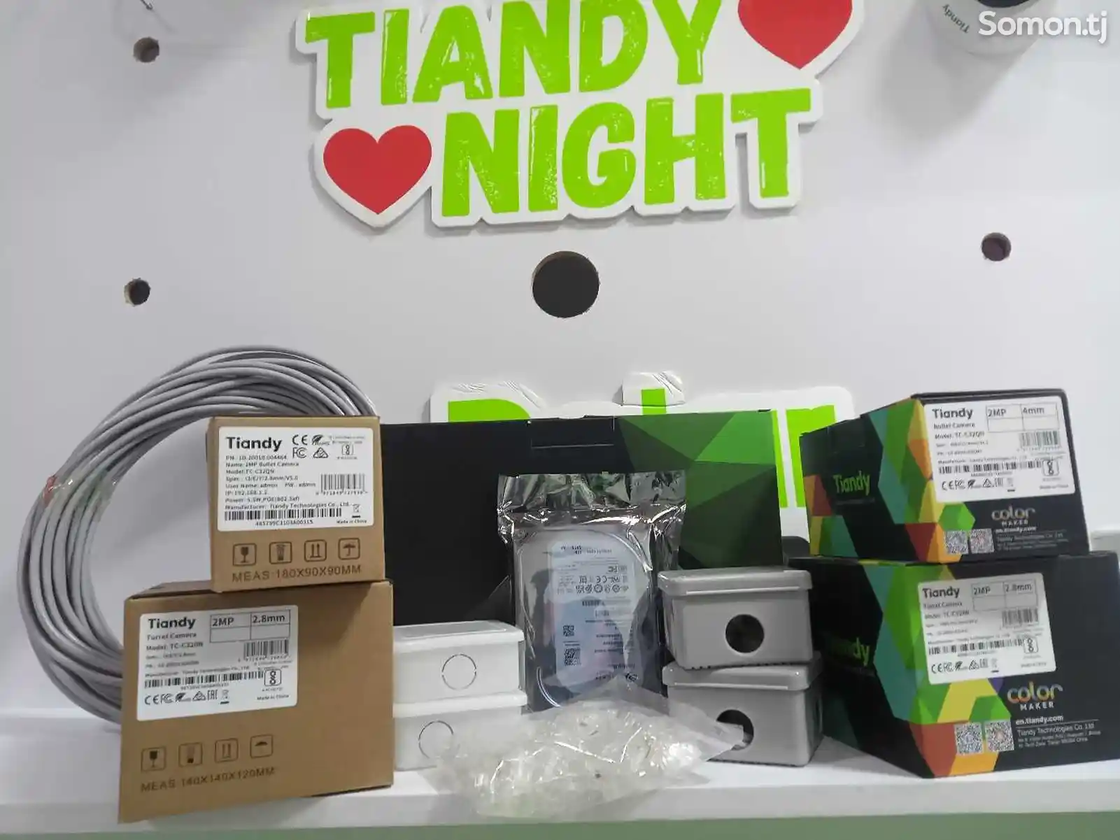 Комплект камер видеонаблюдения Tiandy-1