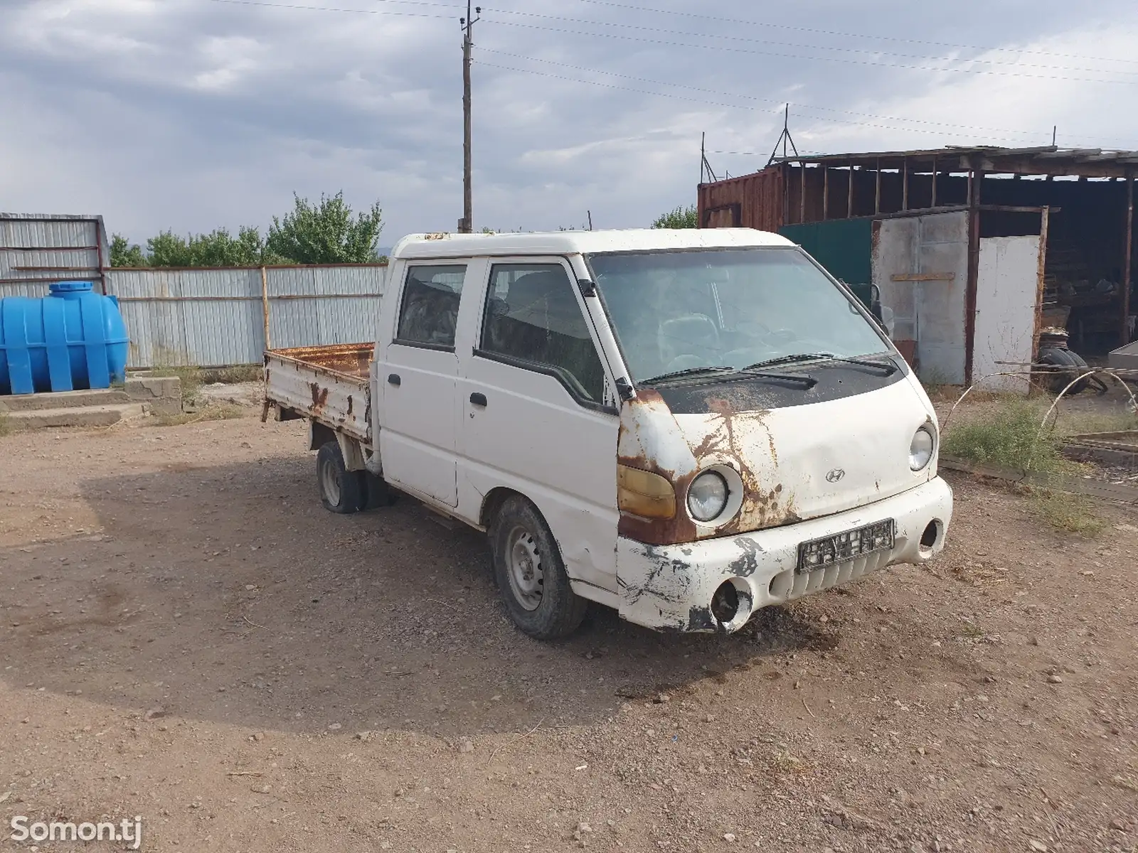 Бортовой автомобиль Hyundai Porter, 2003-1