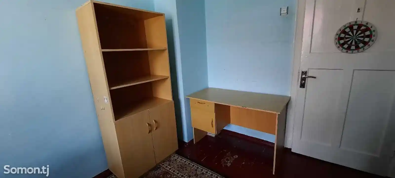 Шкаф со столом-2