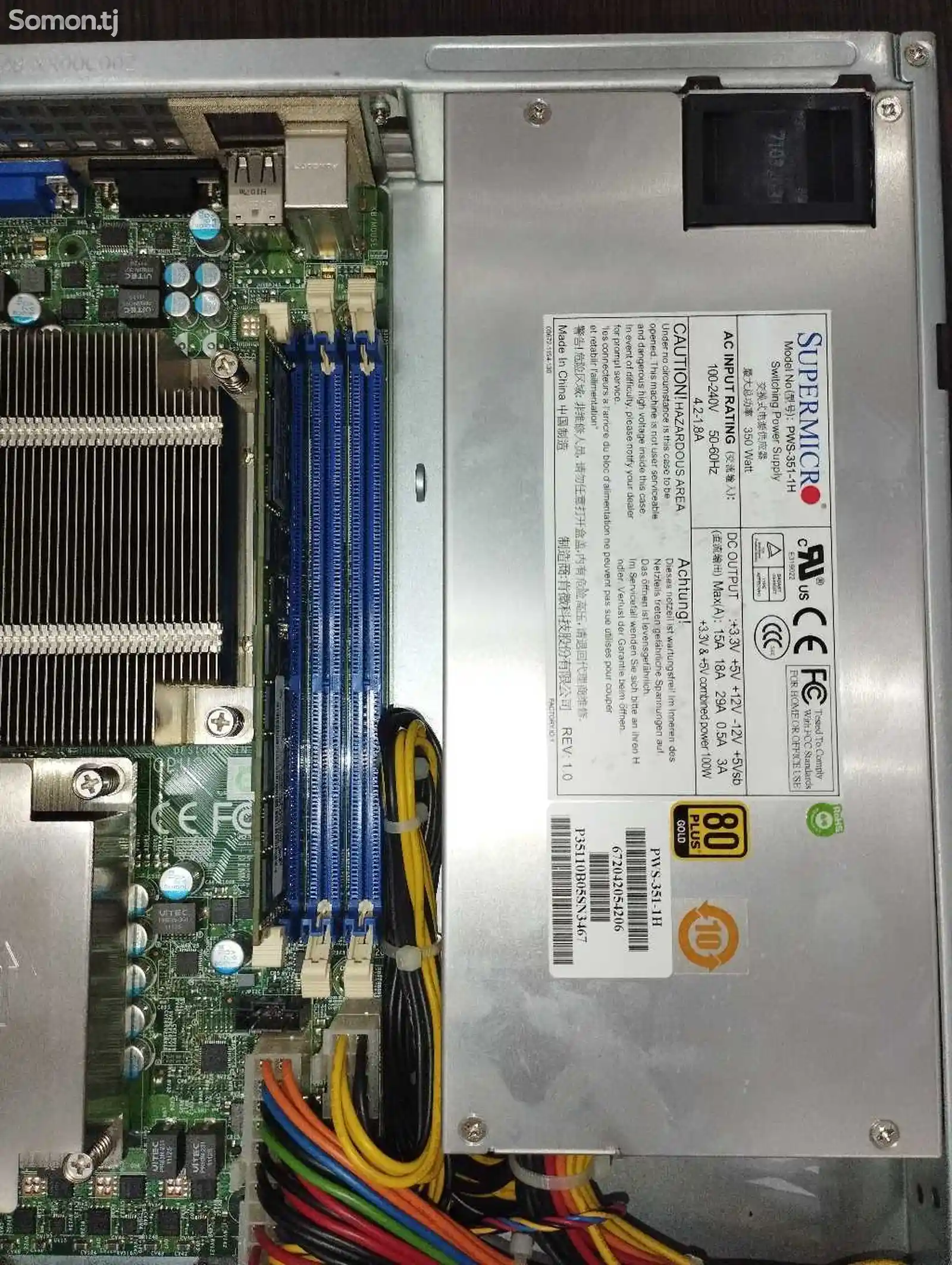 Сервер Supermicro 1U 2xXeon L5630, 32gb Ram, 4xLFF, в наличии-4
