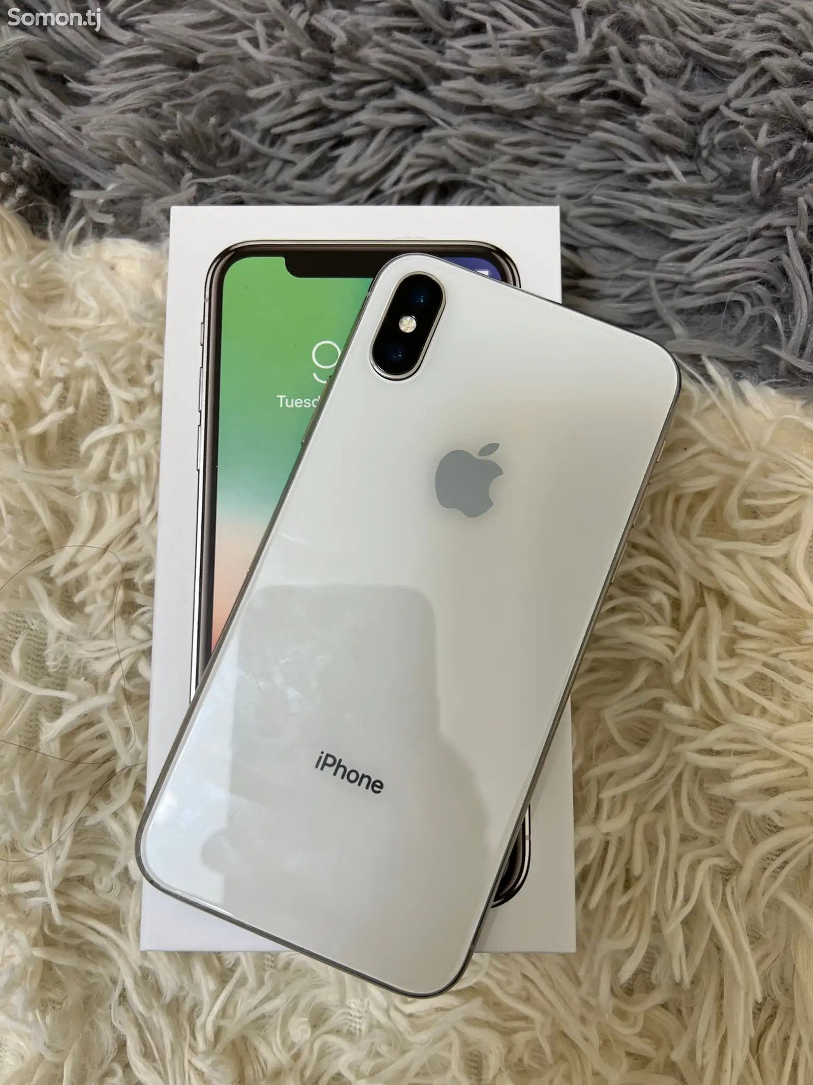 Apple iPhone X, 256 gb, Silver-1