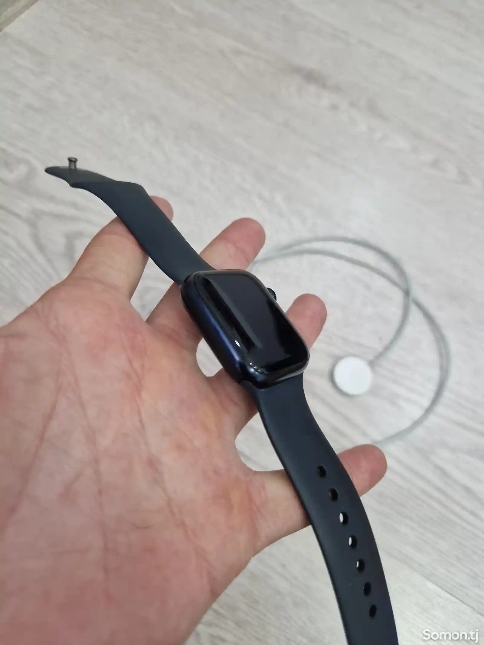 Смарт часы Apple watch 7 Nike midnight-3