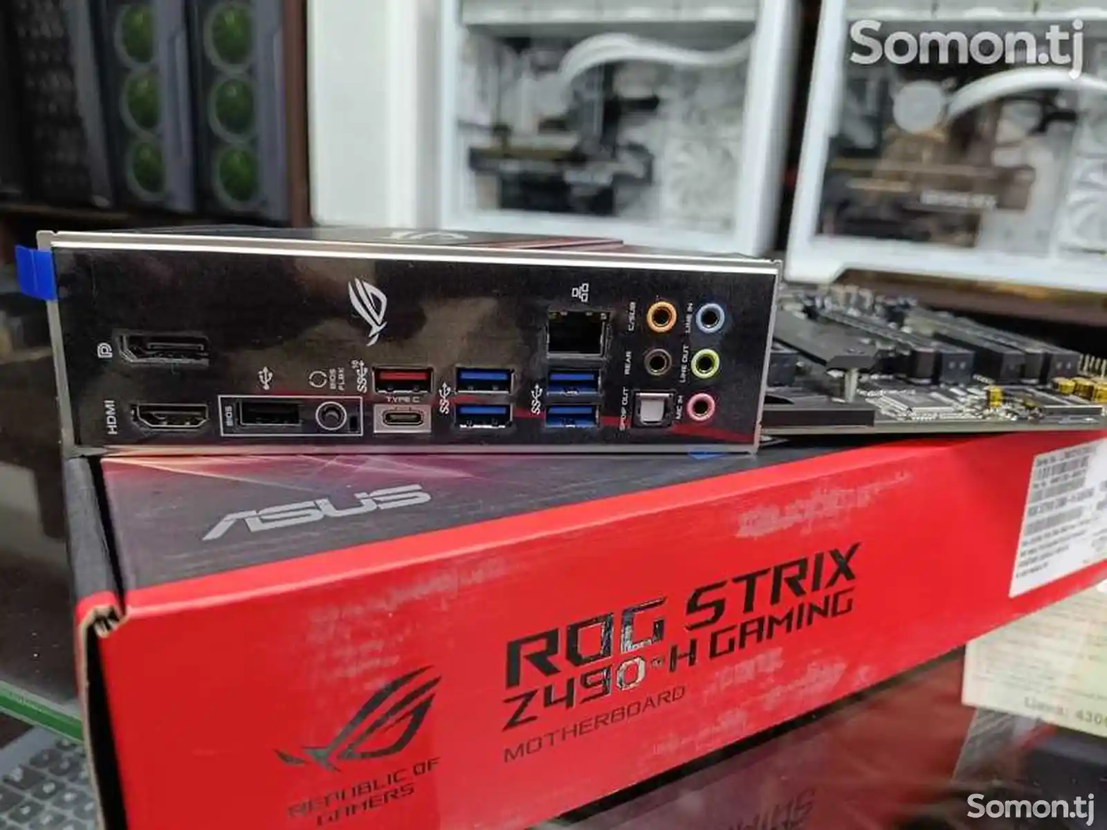 Материнская плата Asus Rog Strix Z490-H Gaming LGA 1200-4