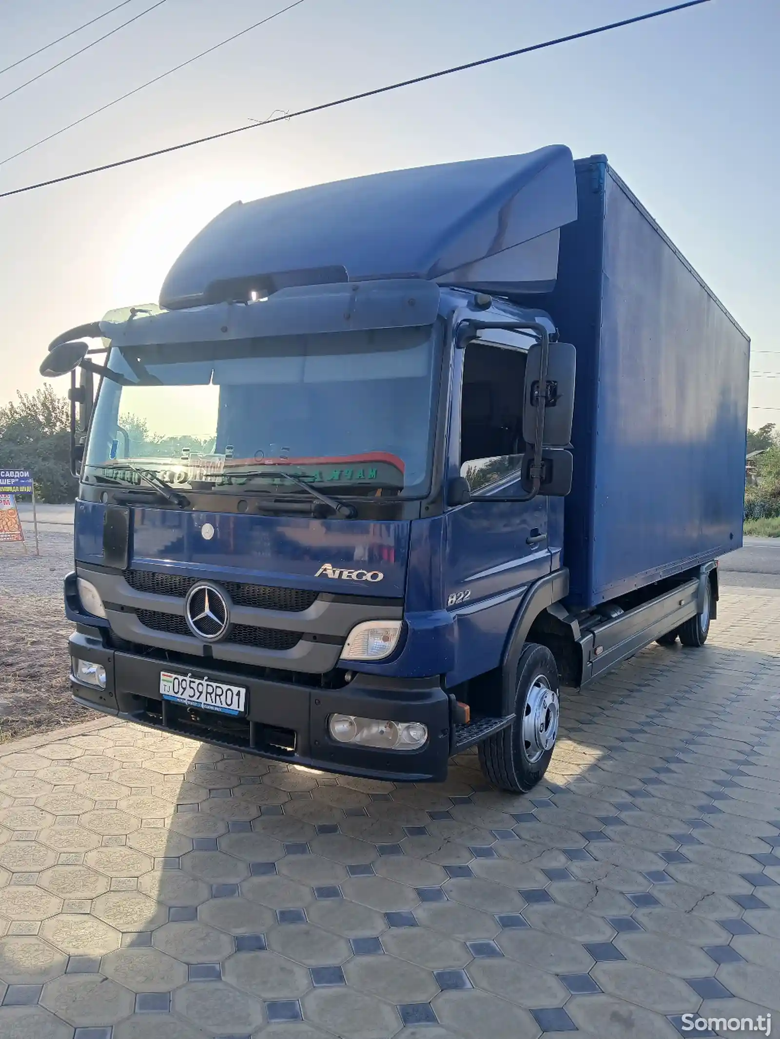 Бортовой грузовик Mercedes-Benz Atego, 2008-4