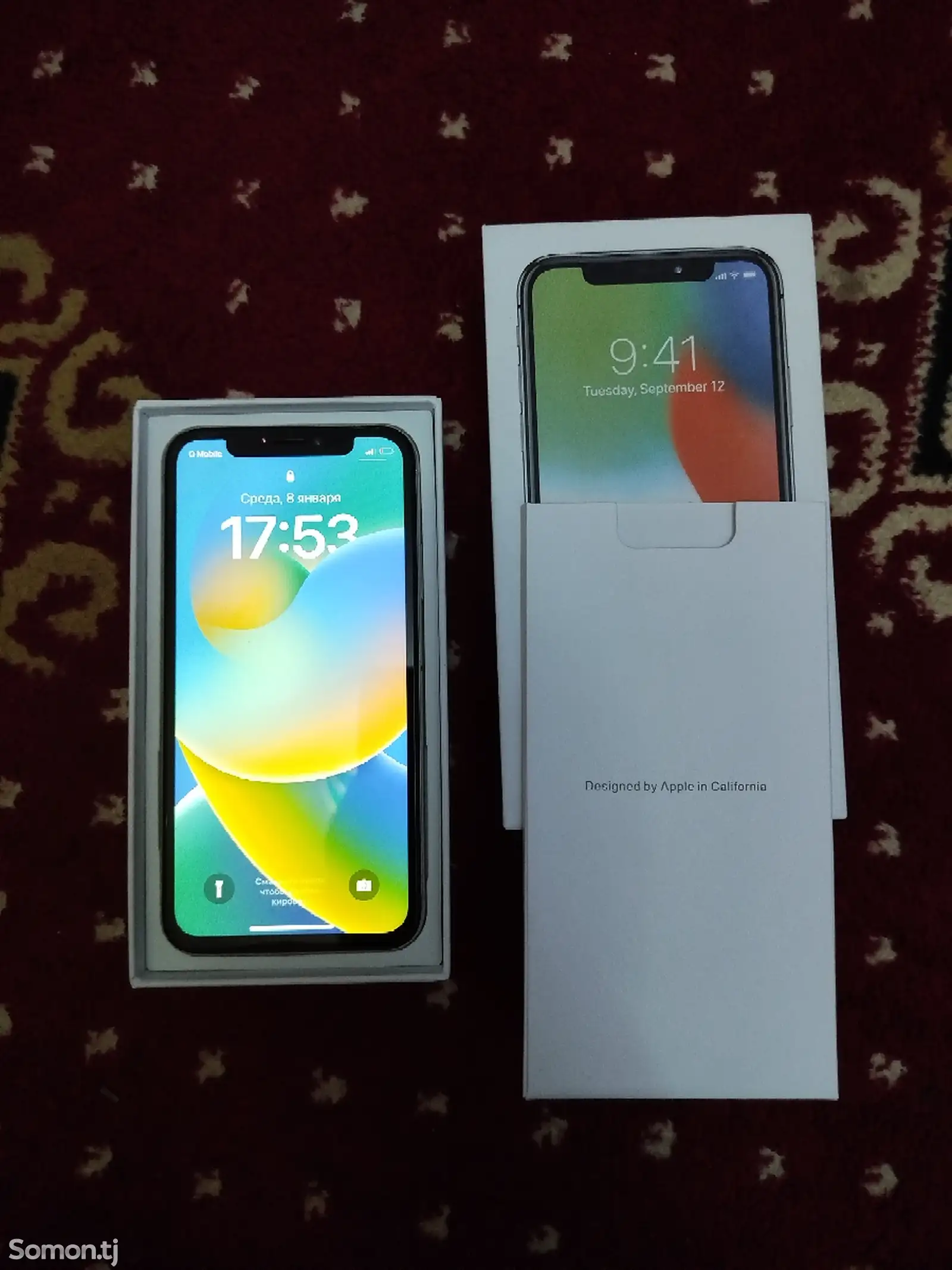 Apple iPhone X, 256 gb, Silver-1