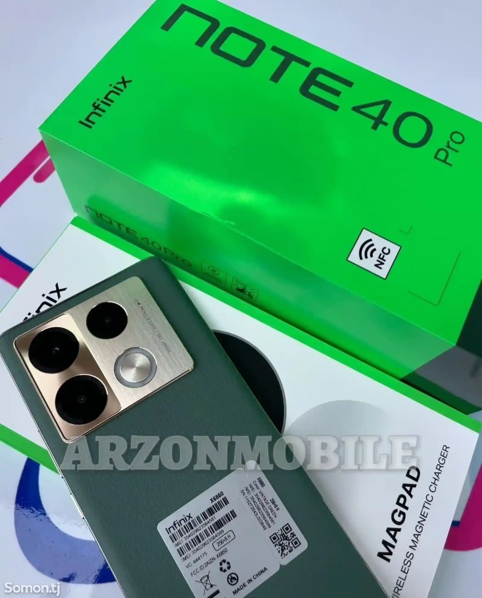 Infinix Note 40 Pro 12/256Gb Green-5