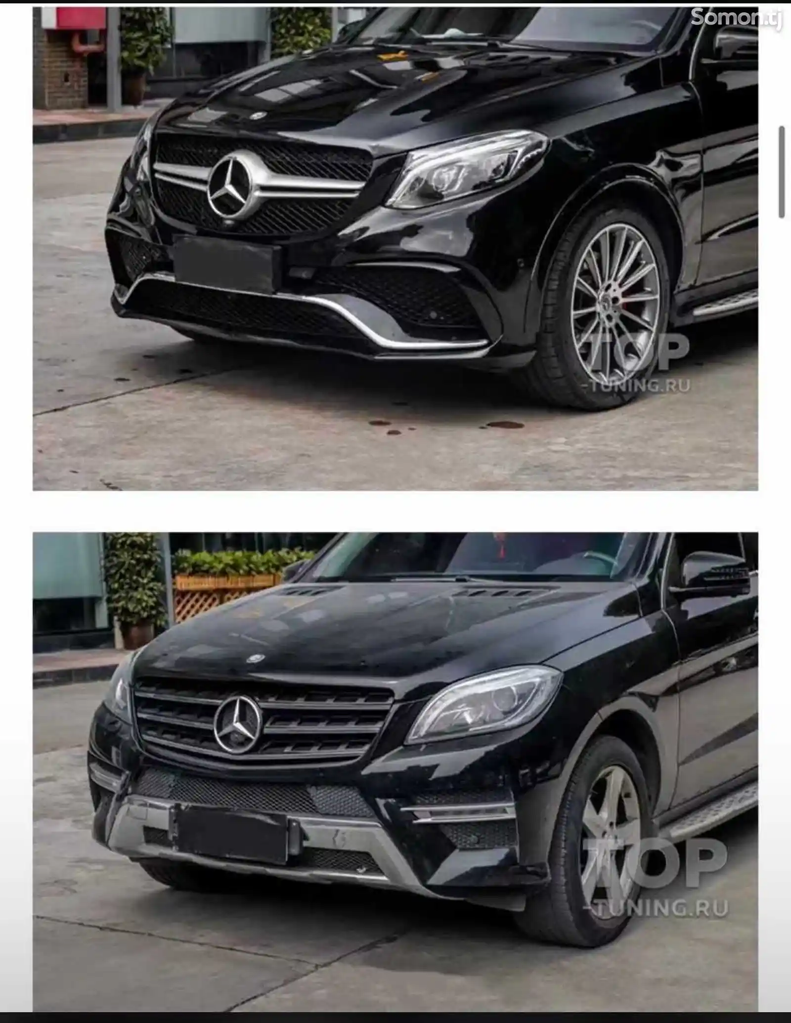 Обвес Mercedes-Benz ML W166 VS GLE W166 6.3 amg-4