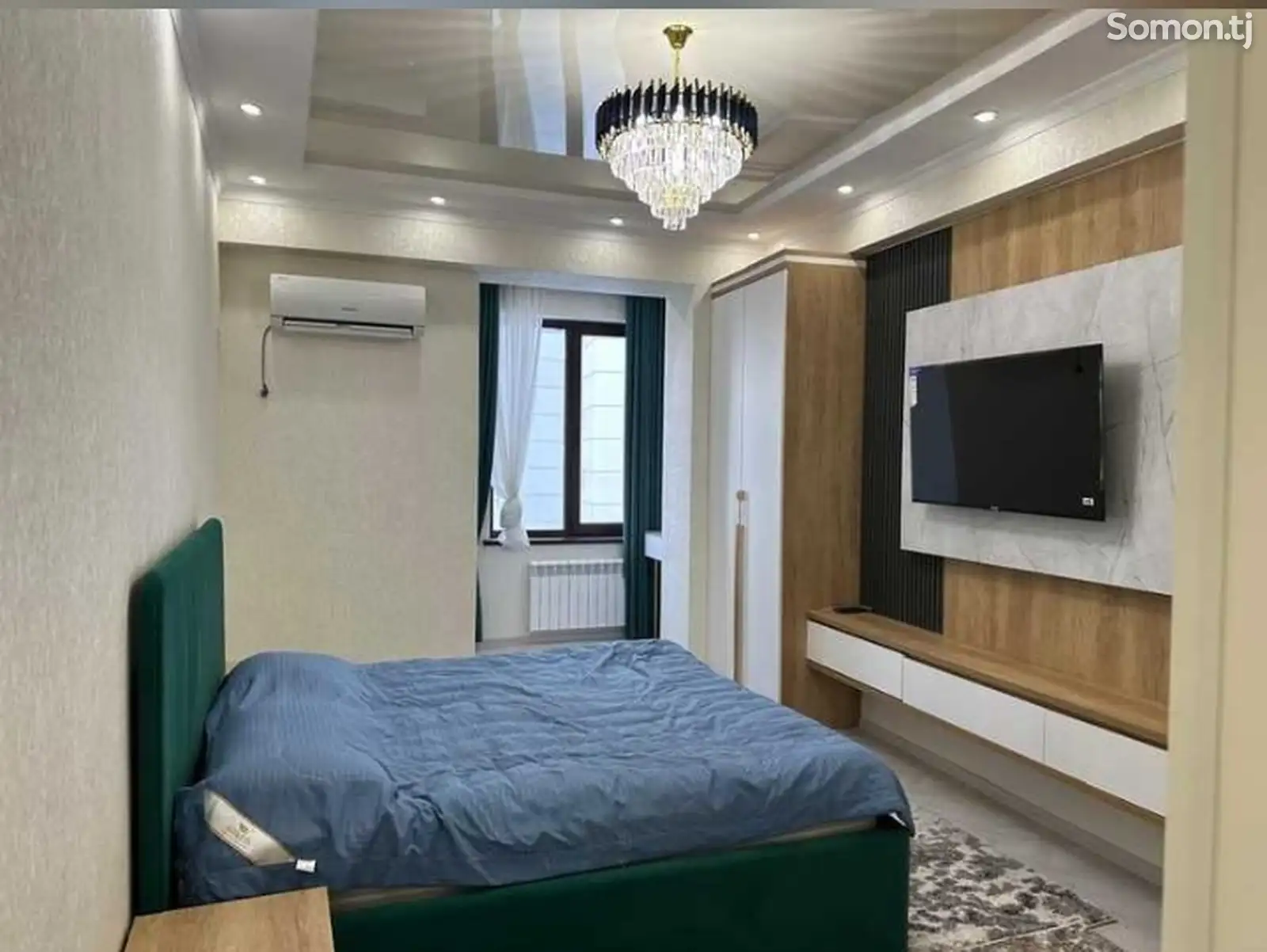 2-комн. квартира, 5 этаж, 80м², И. Сомони-1