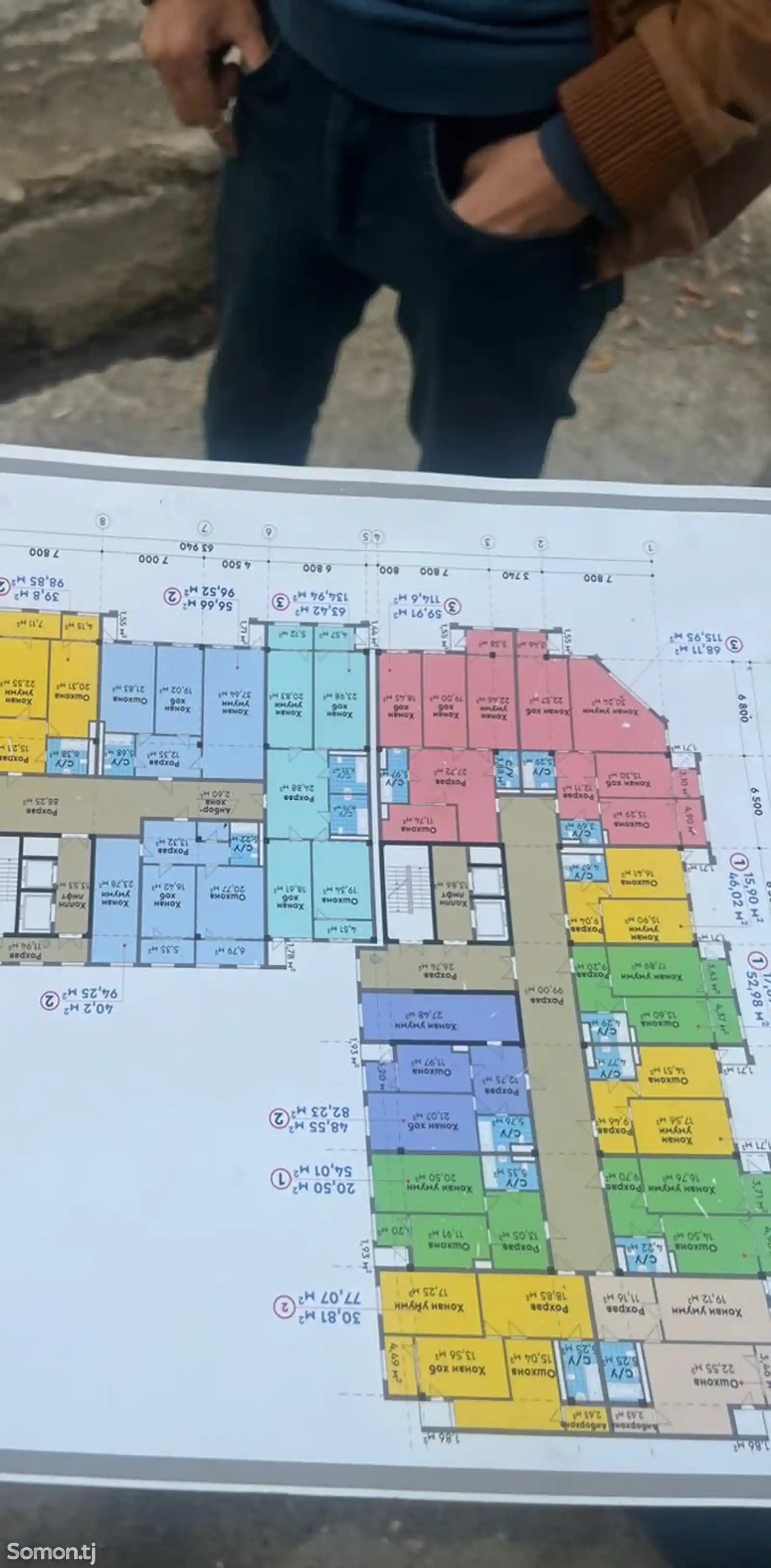 3-комн. квартира, 11 этаж, 83 м², Молодежный театр-1