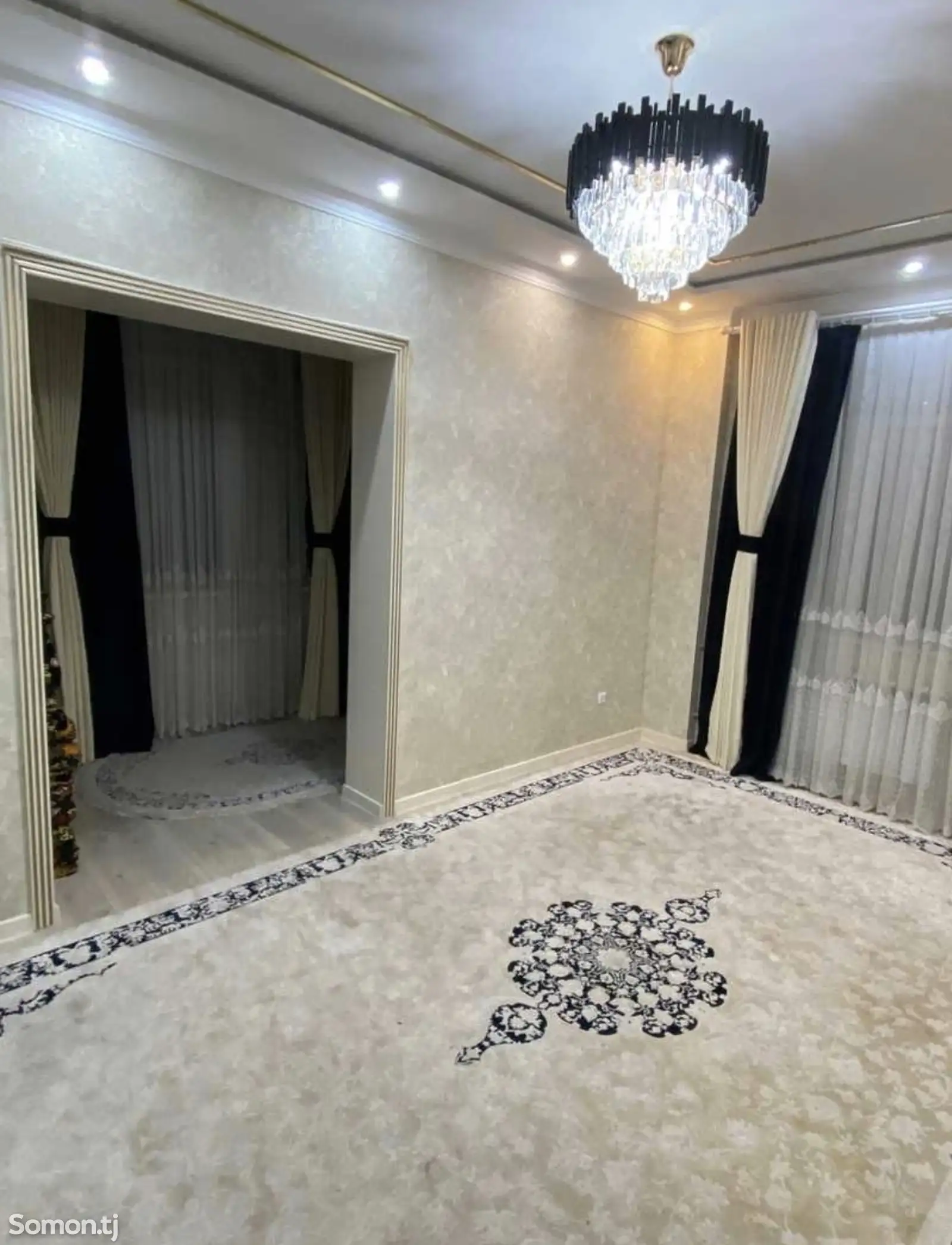 2-комн. квартира, 8 этаж, 80м², Сомони-1