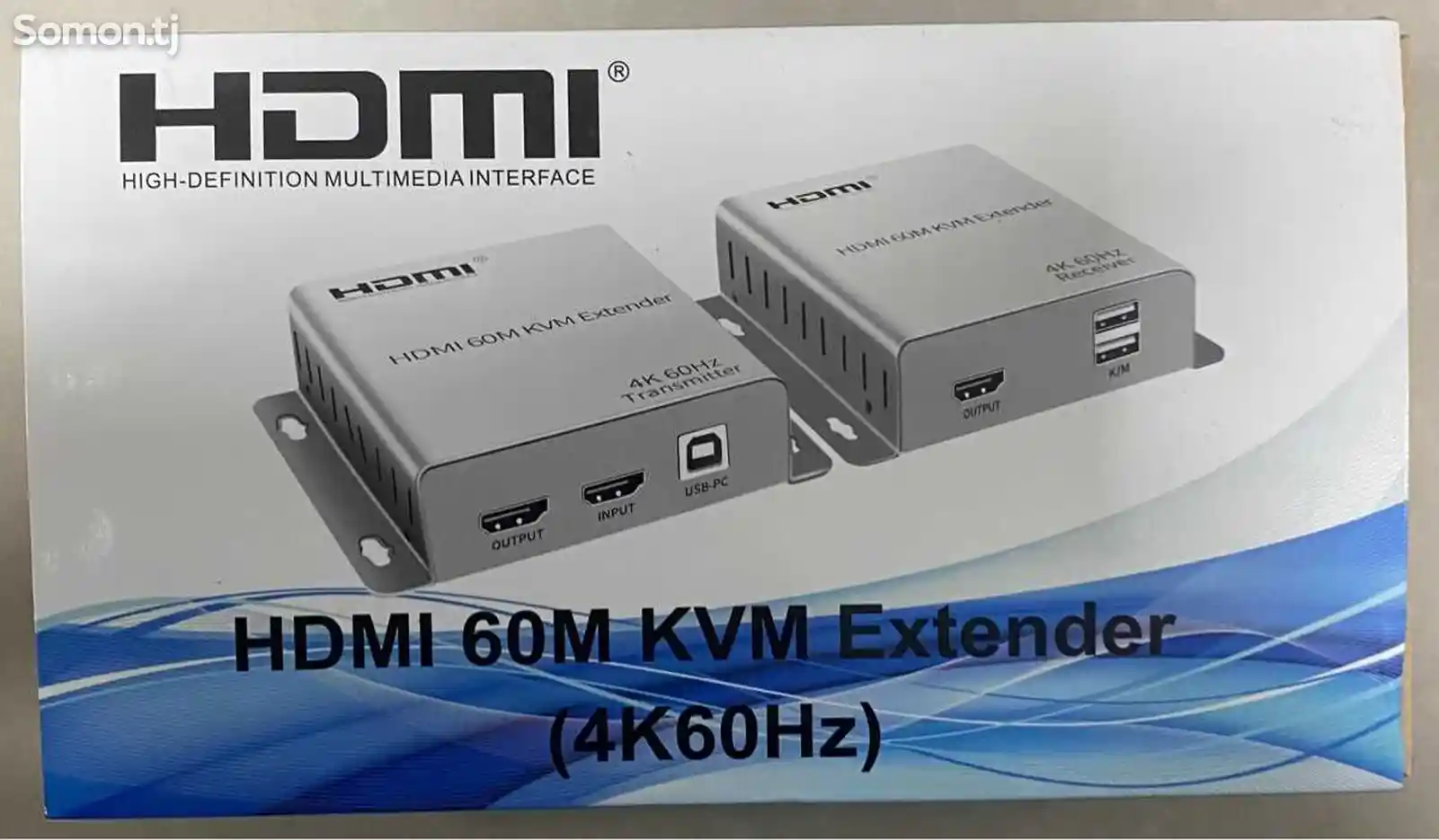Удлинитель HDMI 4K + USB 60м-1