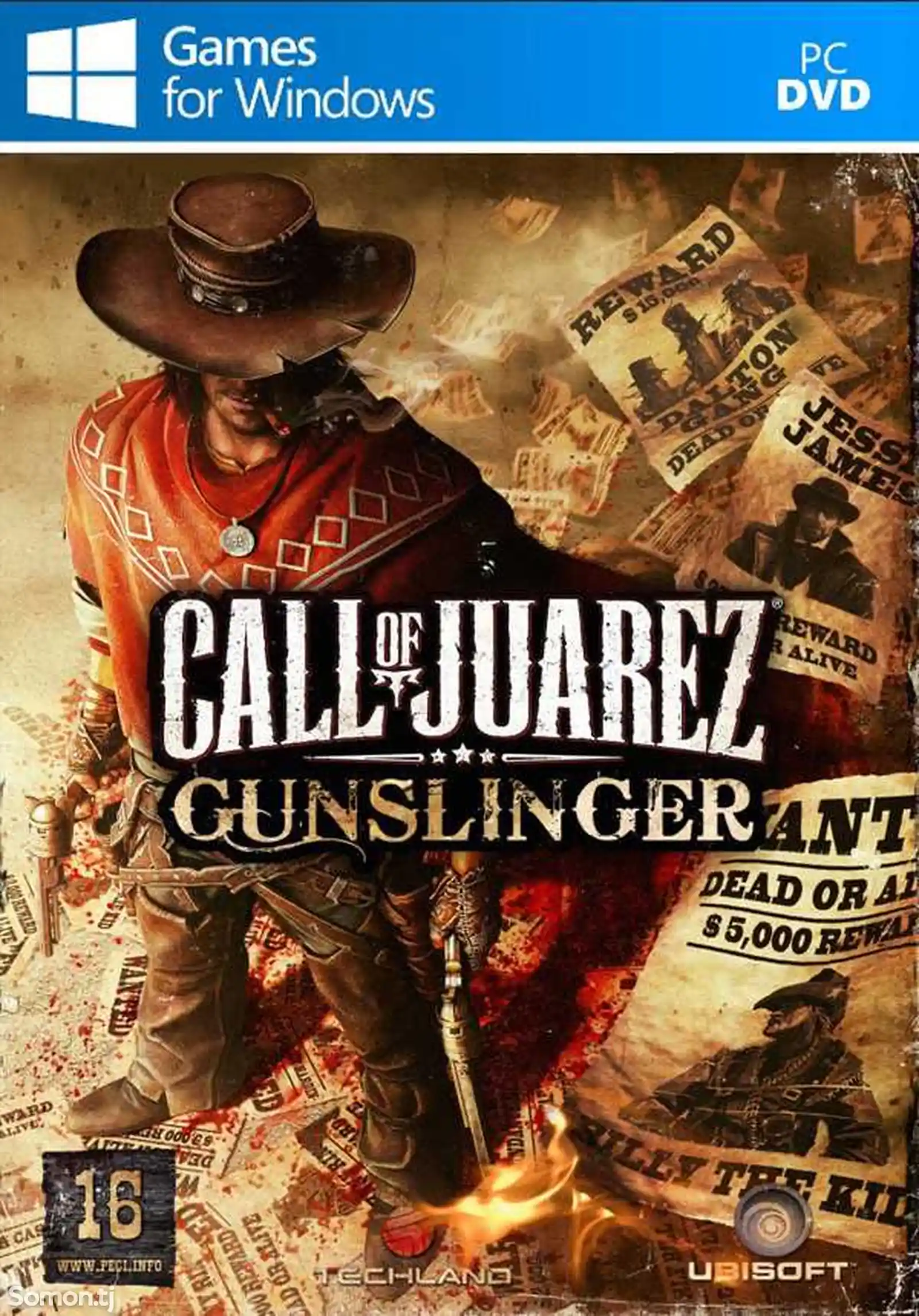 Игра Call of juarez gunslinger для компьютера-пк-pc-1