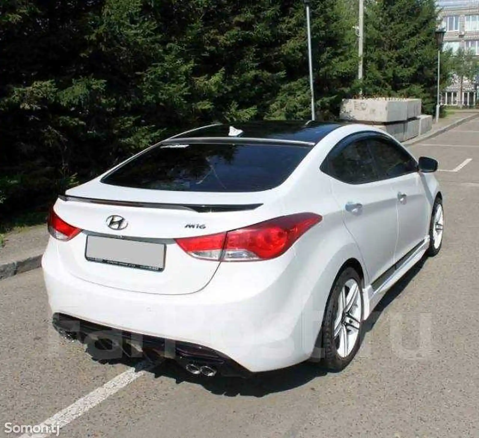 Спойлер Hyundai Elantra 2010-2014-4