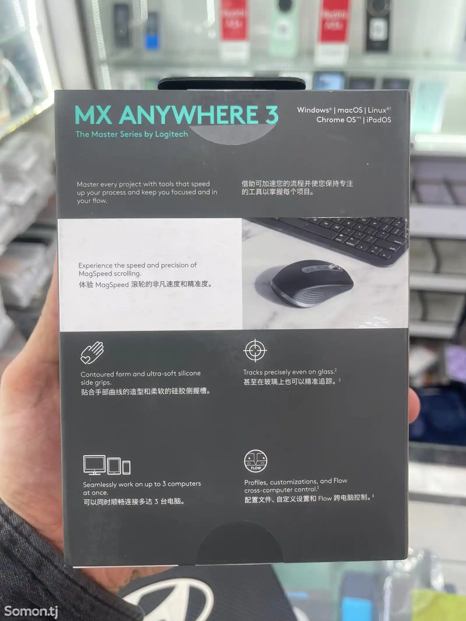 Мышь беспроводная MX Anywhere 3 Bluetooth Logitech-2