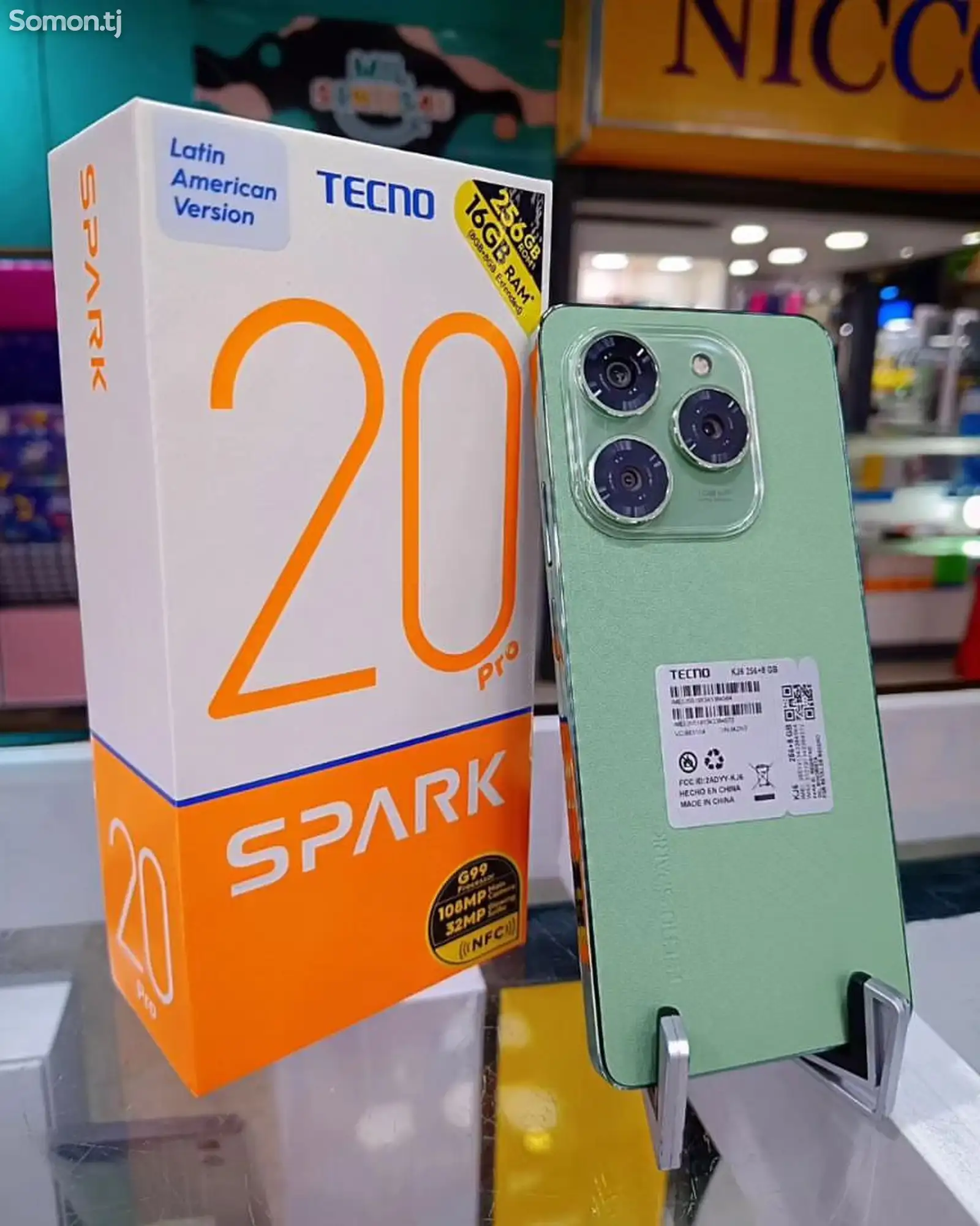 Tecno Spark 20 Pro 256/16gb-1