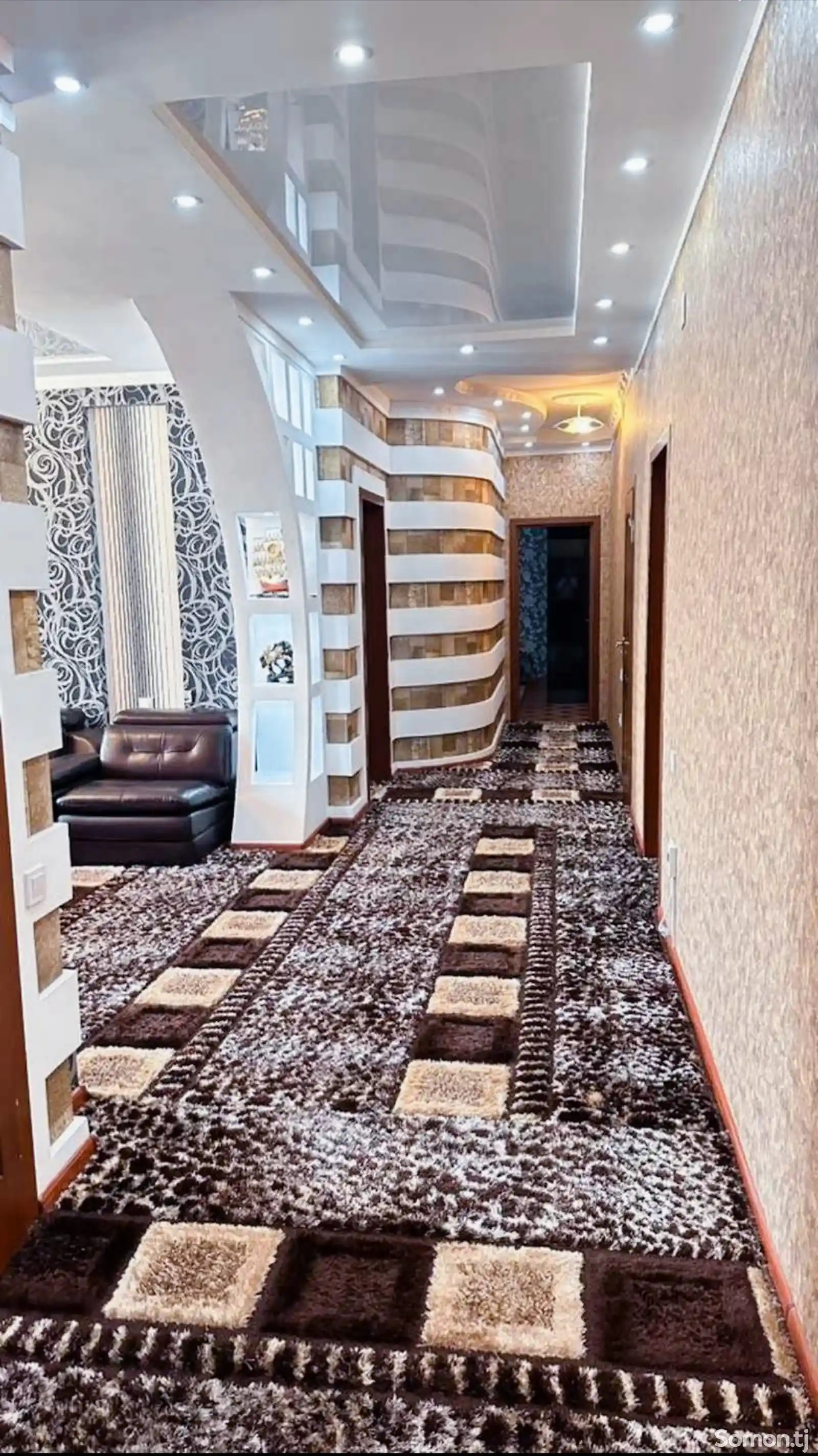 4-комн. квартира, 5 этаж, 130м², Исмоили Сомони-3