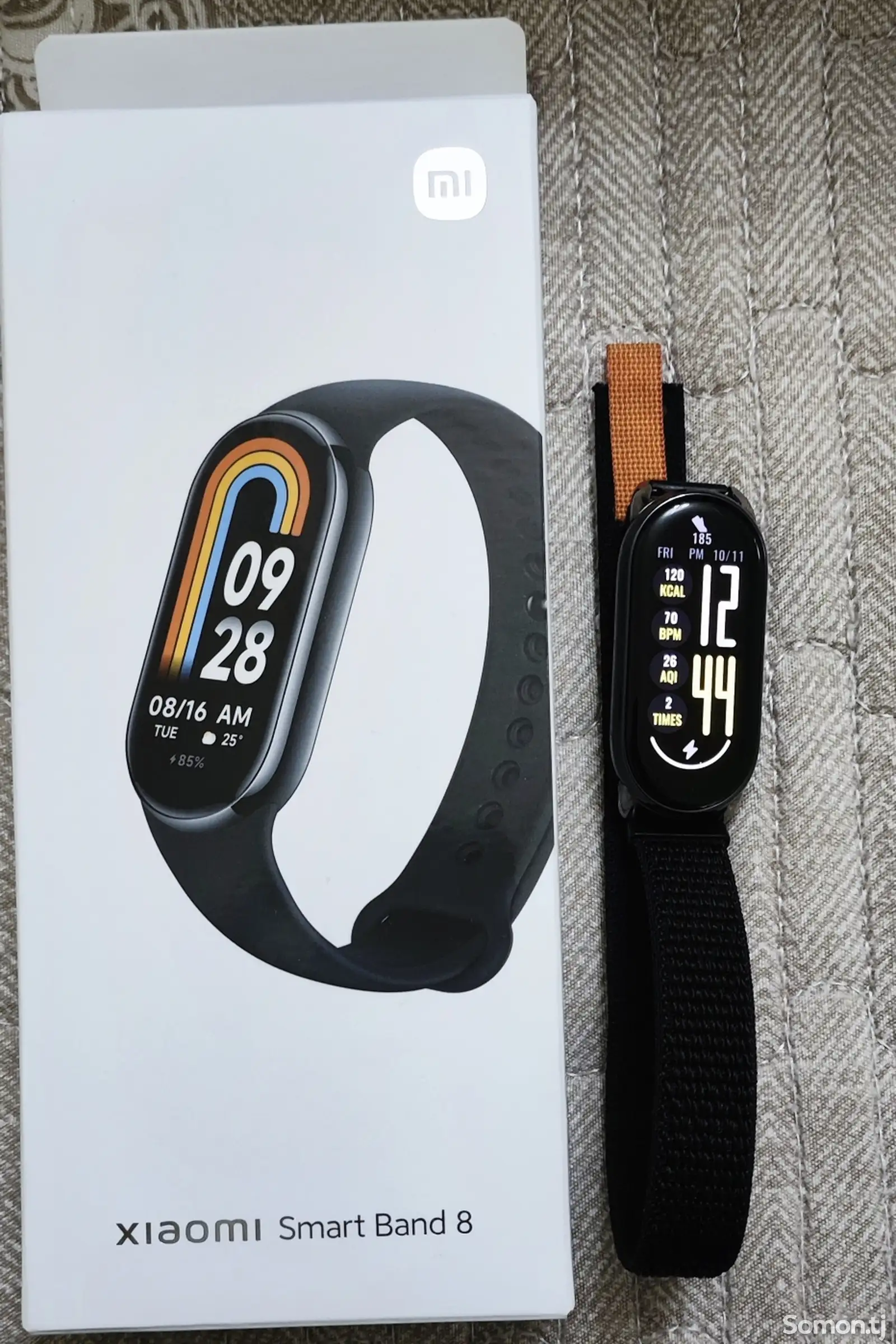 Умный браслет Xiaomi Smart Band 8, черный-3