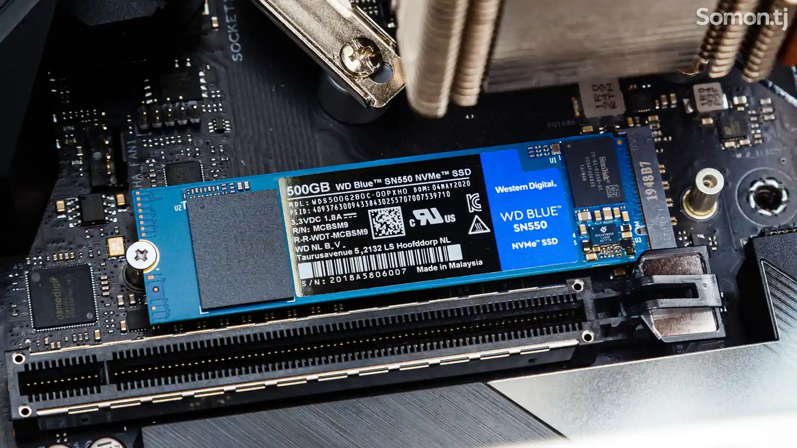 SSD накопитель NvME WD SN550 500 GB-1