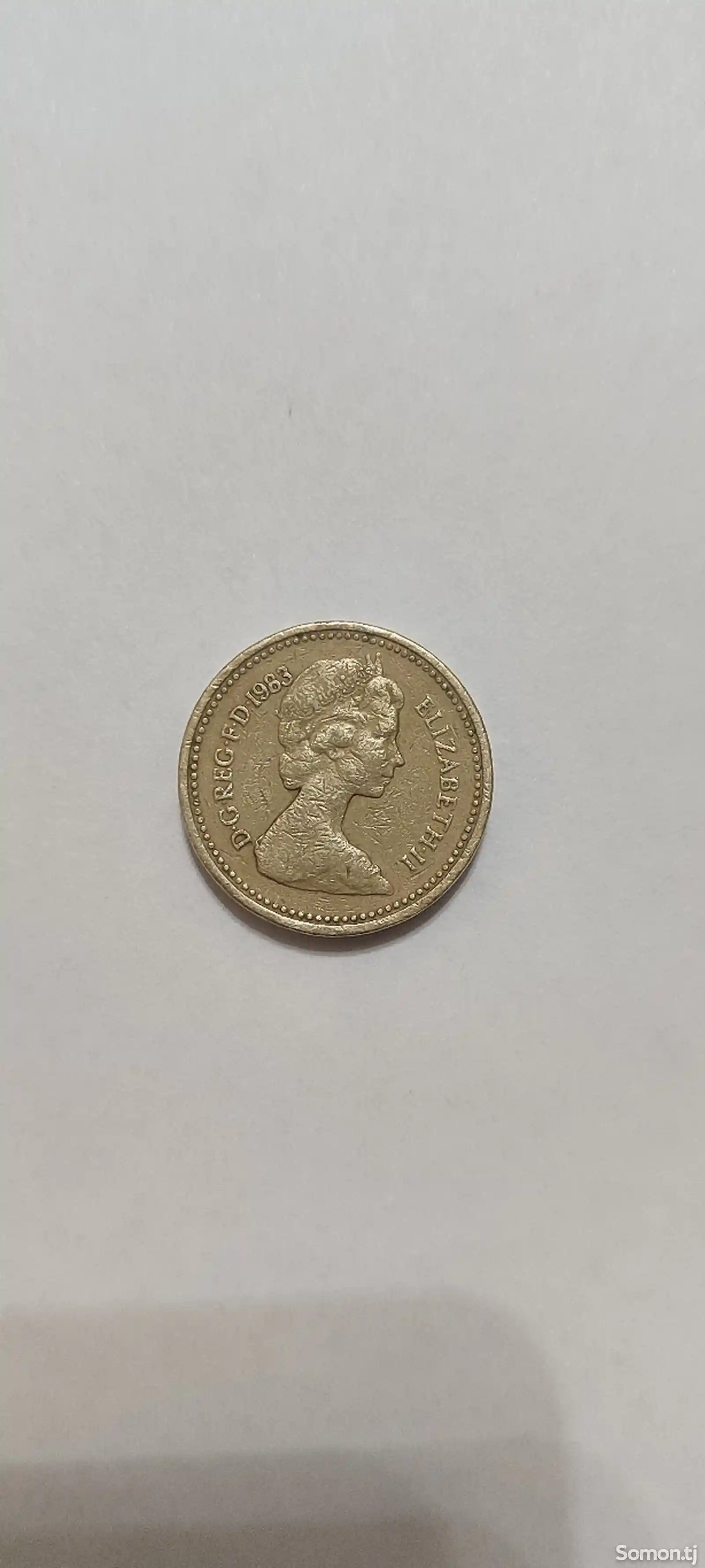 1 Фунт монета 1983 года Великобритания-1