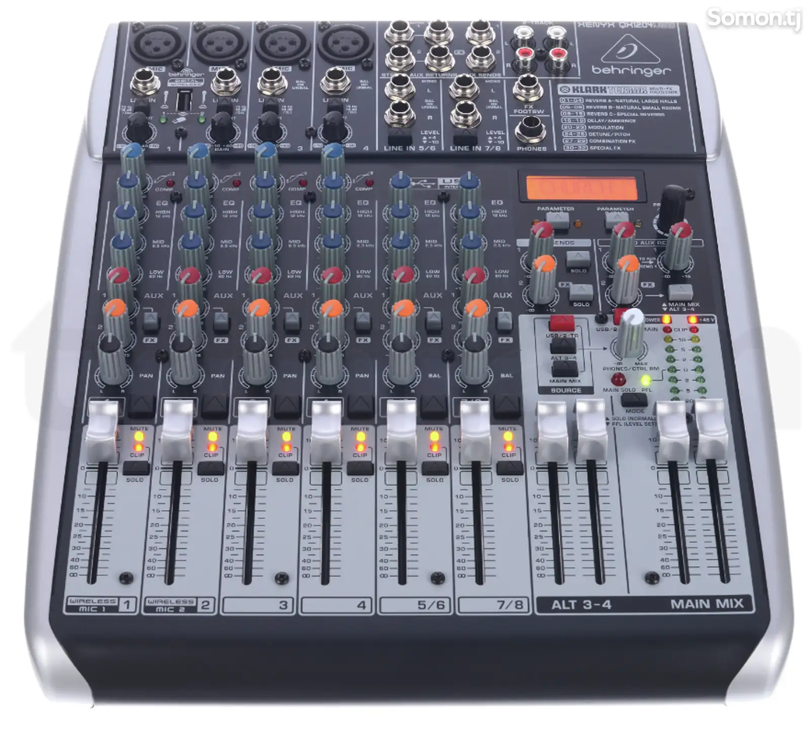 Микшер Behringer Xenyx QX1204USB-1