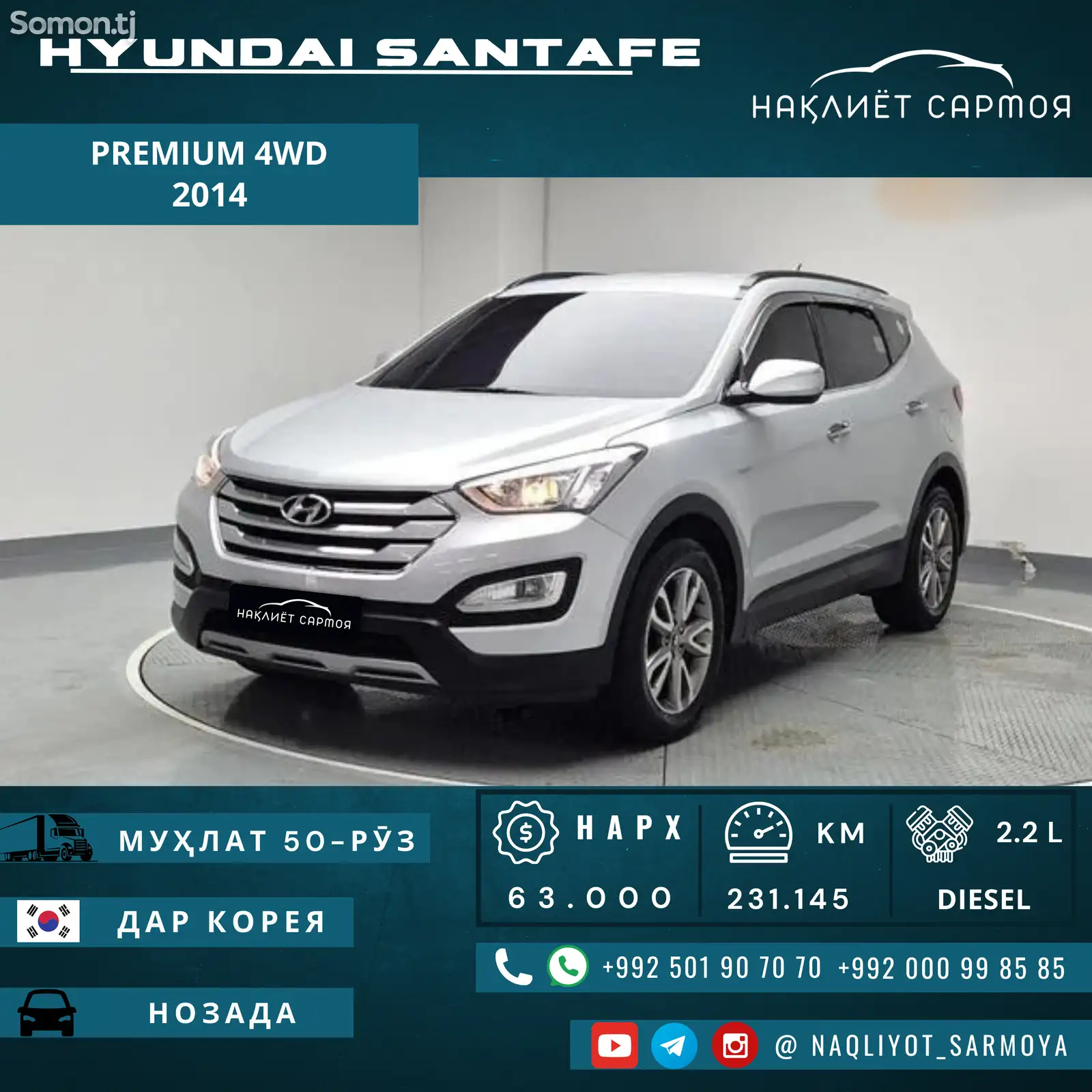 Hyundai Santa Fe, 2014-1