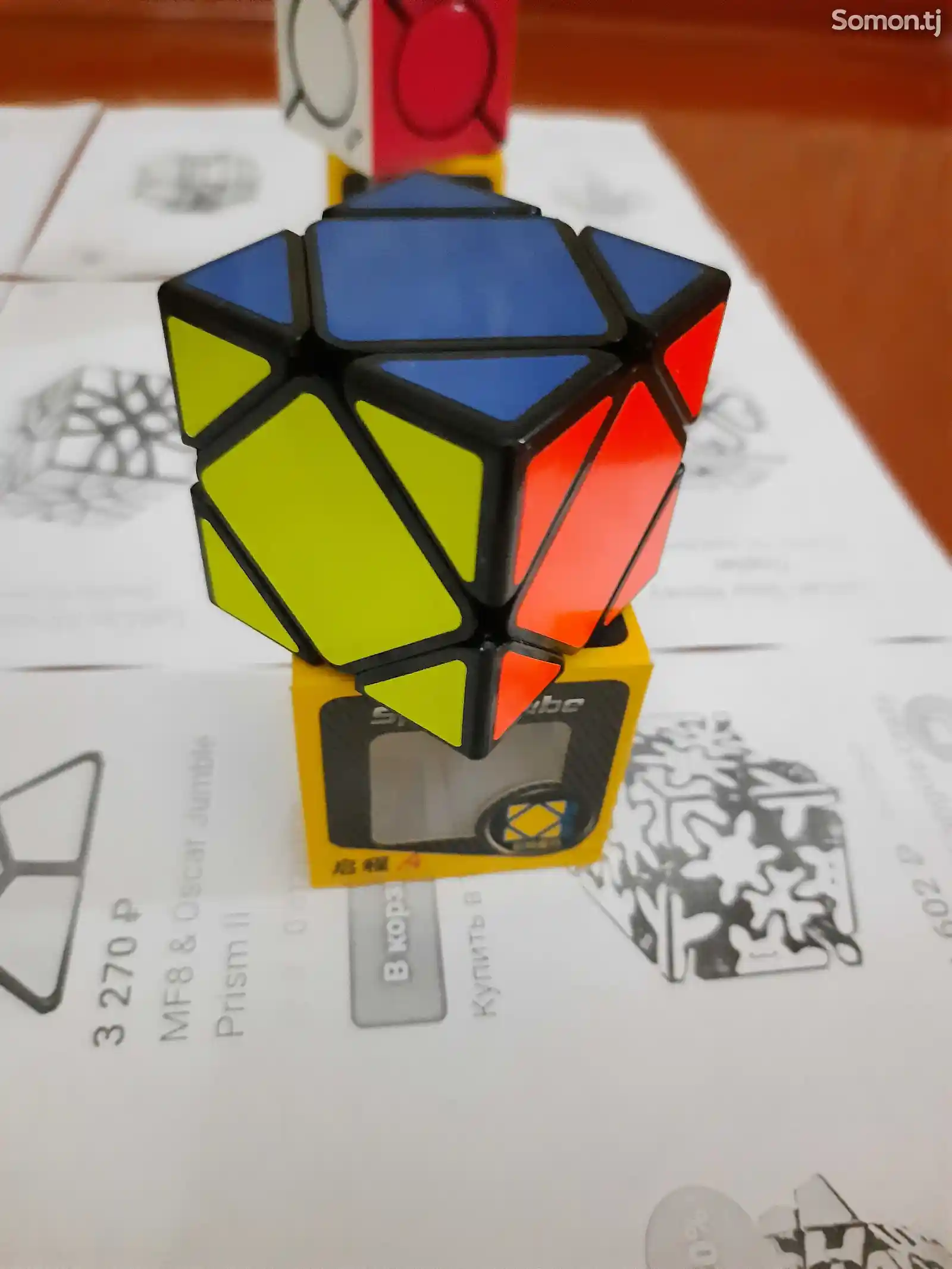 Кубик-рубика Скьюб Skewb-1
