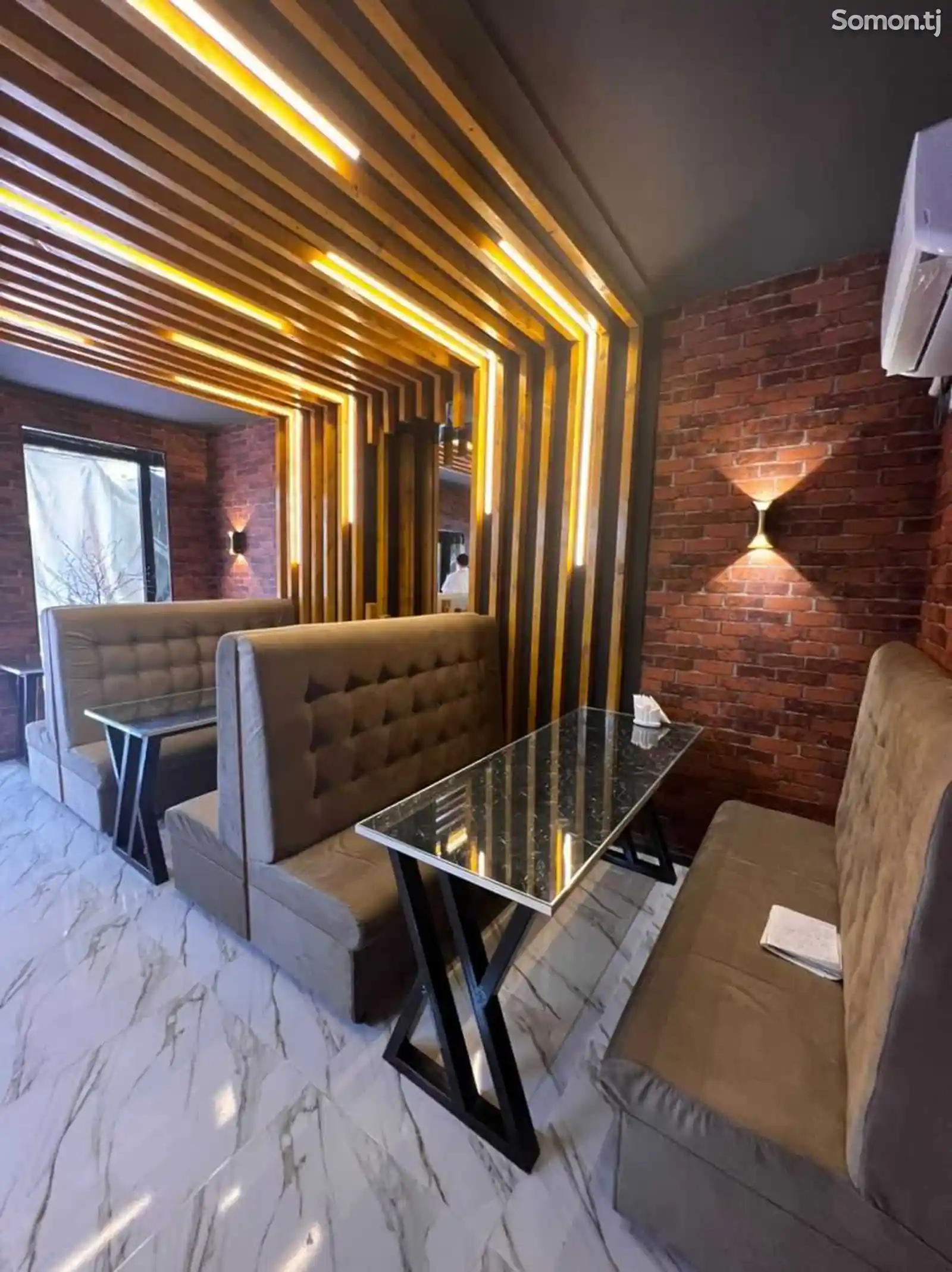 Кресло-диван и стол для кафе ресторан на заказ-2