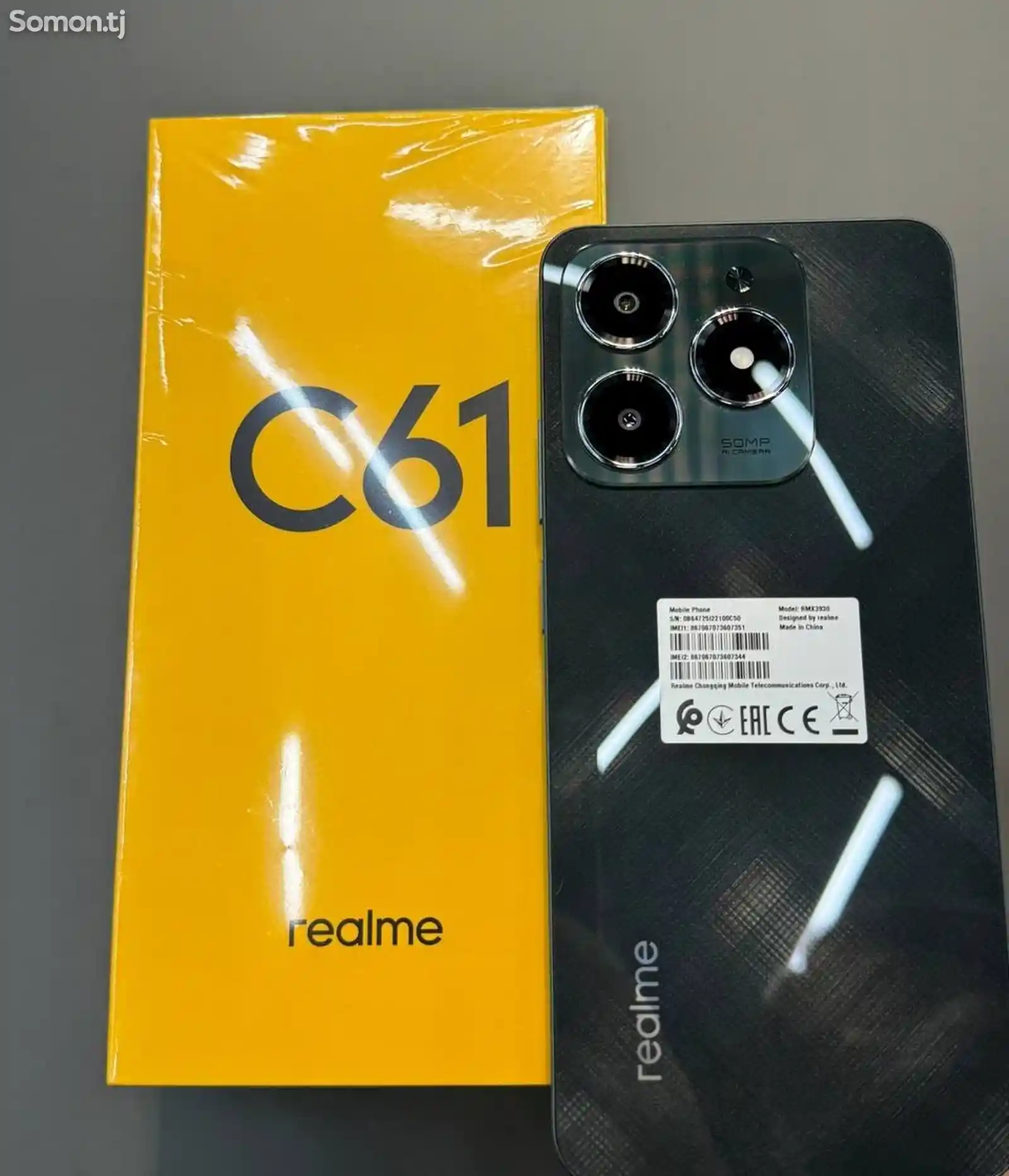 Realme C61 Dark Green-2