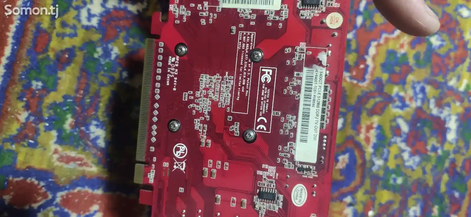 Видеокарта Palit PCI-Ex GeForce 9400GT 512 MB DDR2 128bit HDMI-2