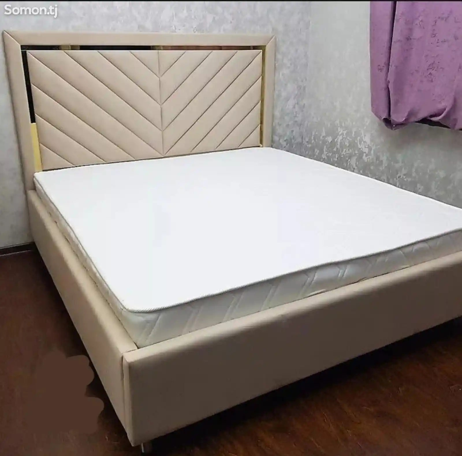 Двуспальная кровать с подъемным механизмом-2