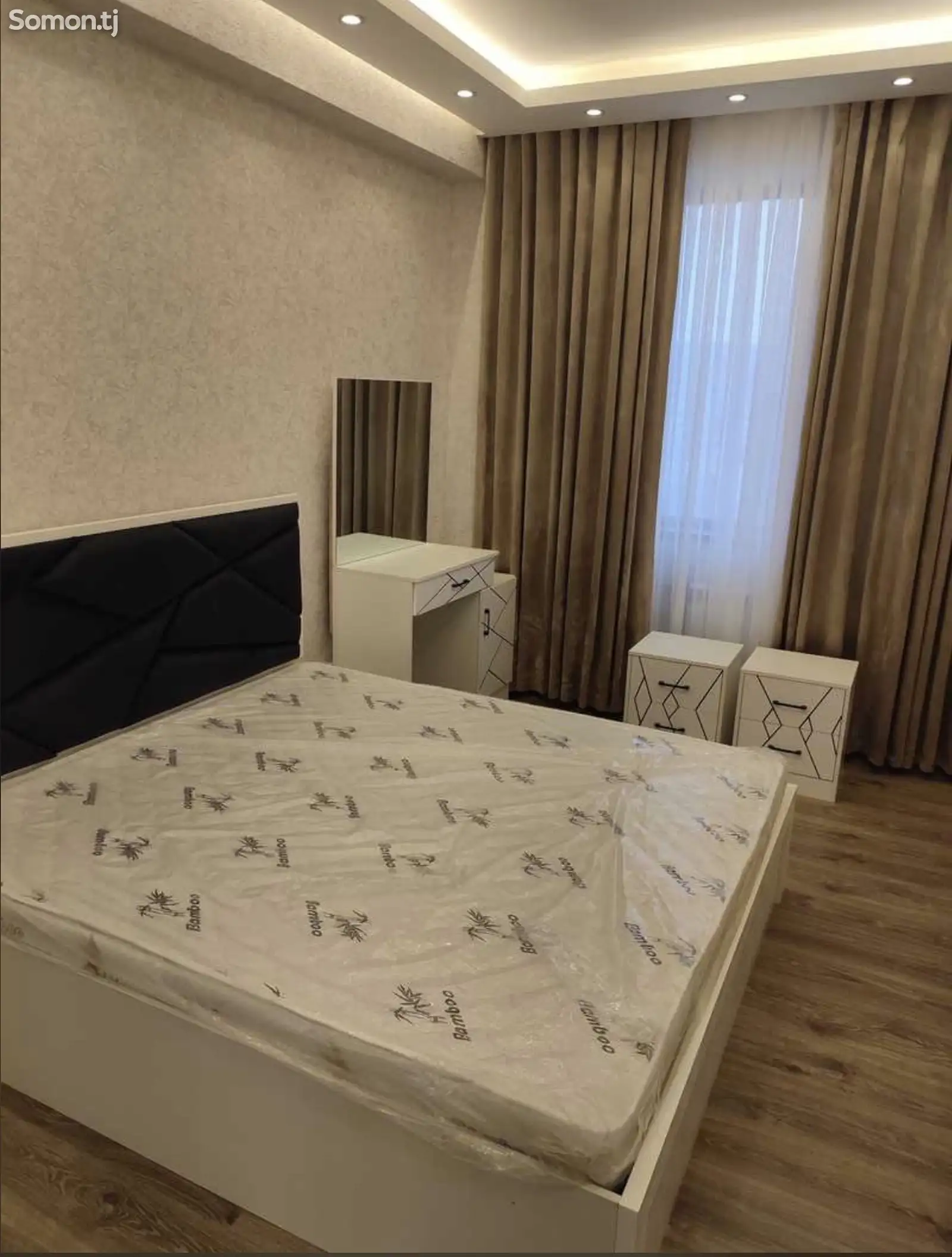 2-комн. квартира, 15 этаж, 60м², Сомони-1