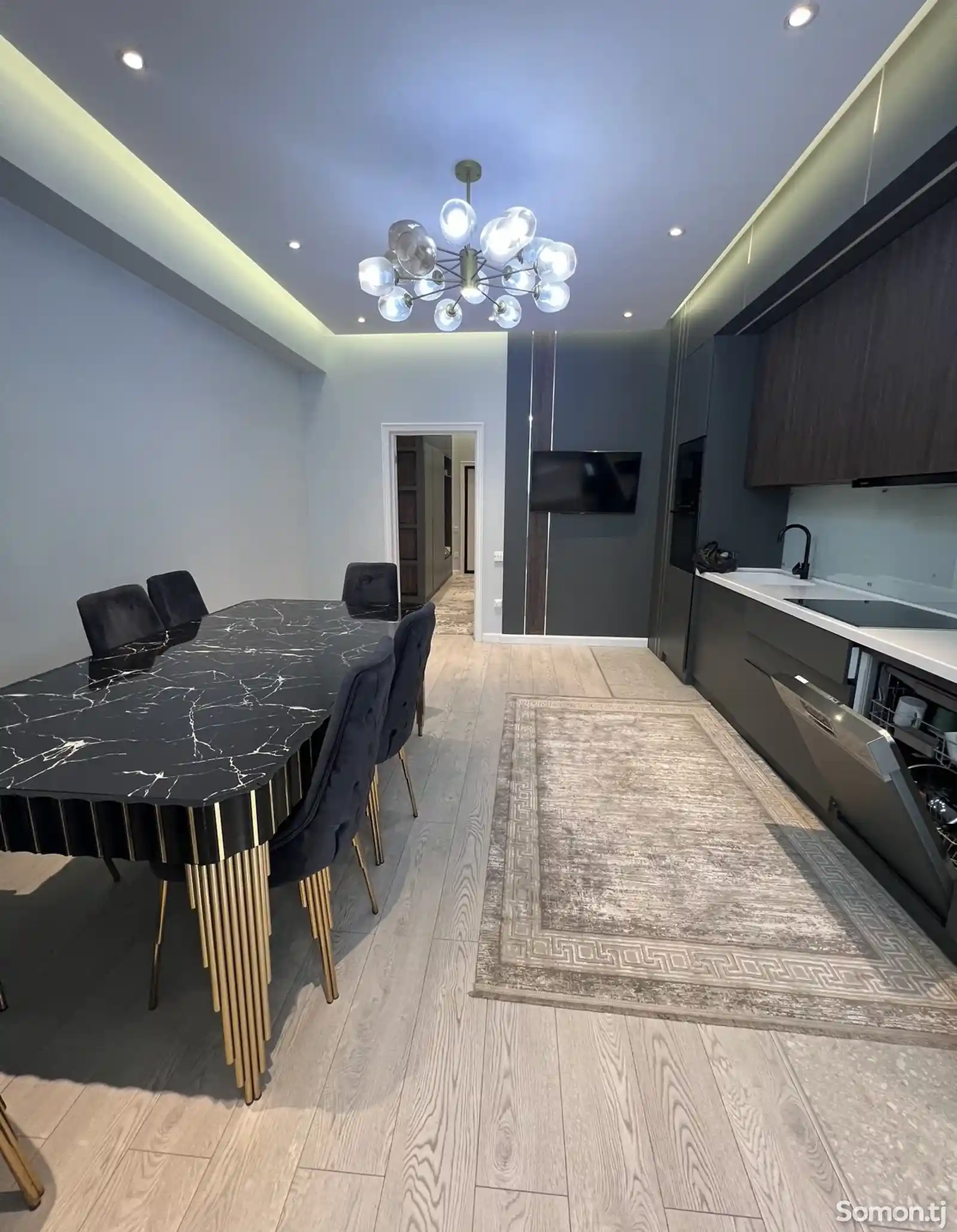 3-комн. квартира, 7 этаж, 135м², Парк Рудаки, Дефакто-12