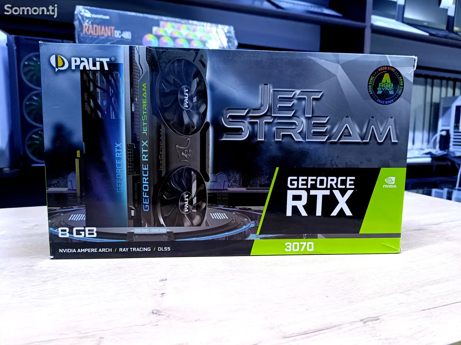 Видеокарта Palit JetStream GeForce RTX 3070 8GB-1