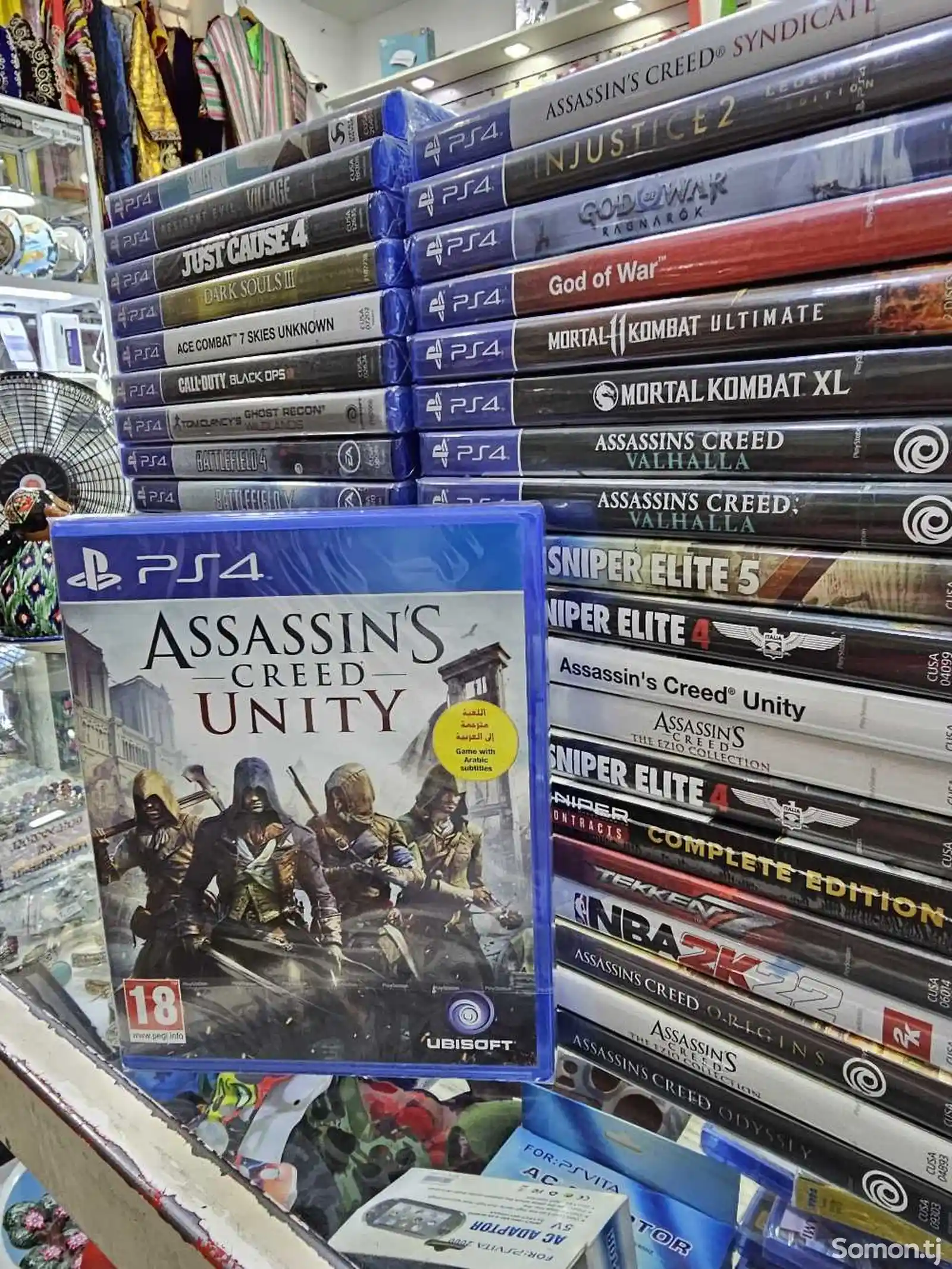 Игра Assassins creed unity для PS4 350 c. №10082636 в г. Душанбе -  Программы и игры - Somon.tj бесплатные объявления куплю продам б/у