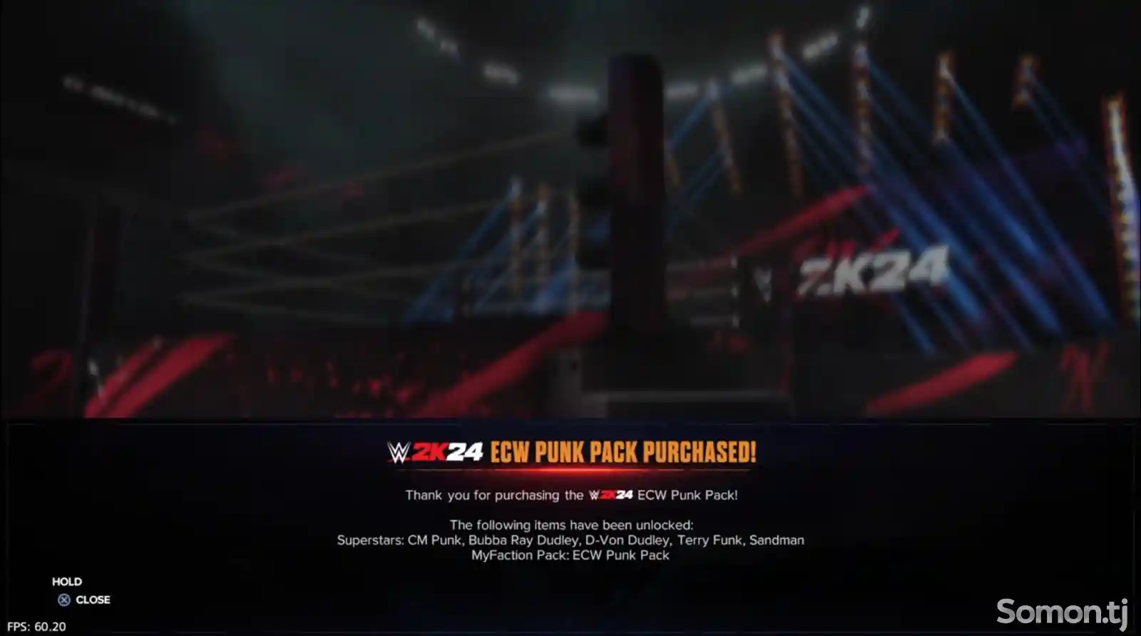 Игра WWE 2K24 Forty Years of Wrestlemania Edition для Sony PS4-5