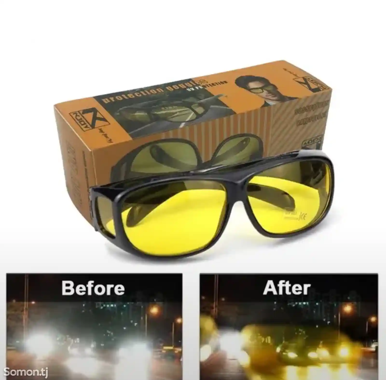 Водительские поляризованные очки ночного видения-4