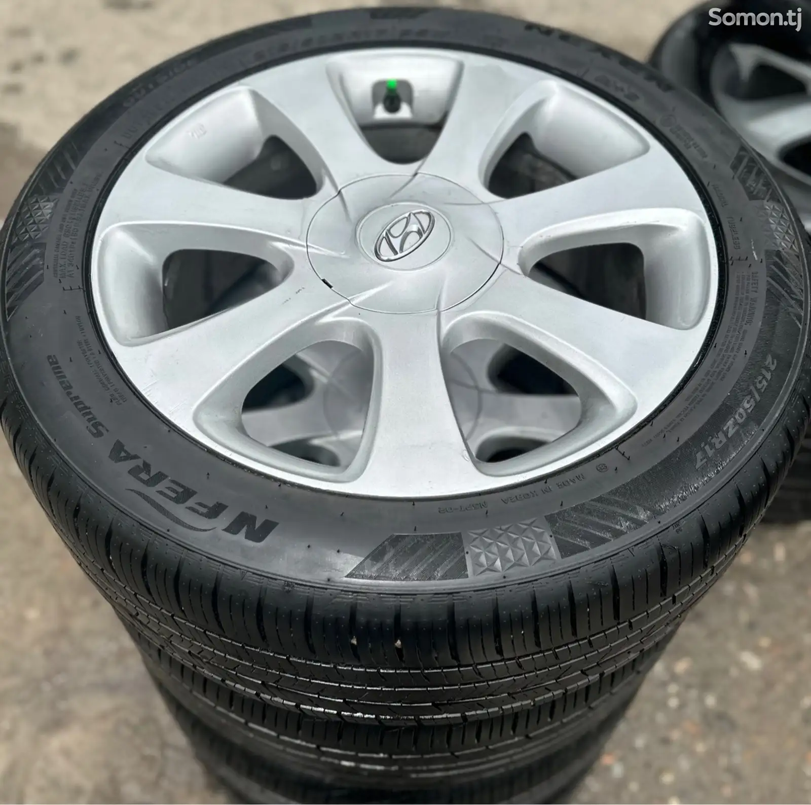 Диски и шины R17 на Hyundai