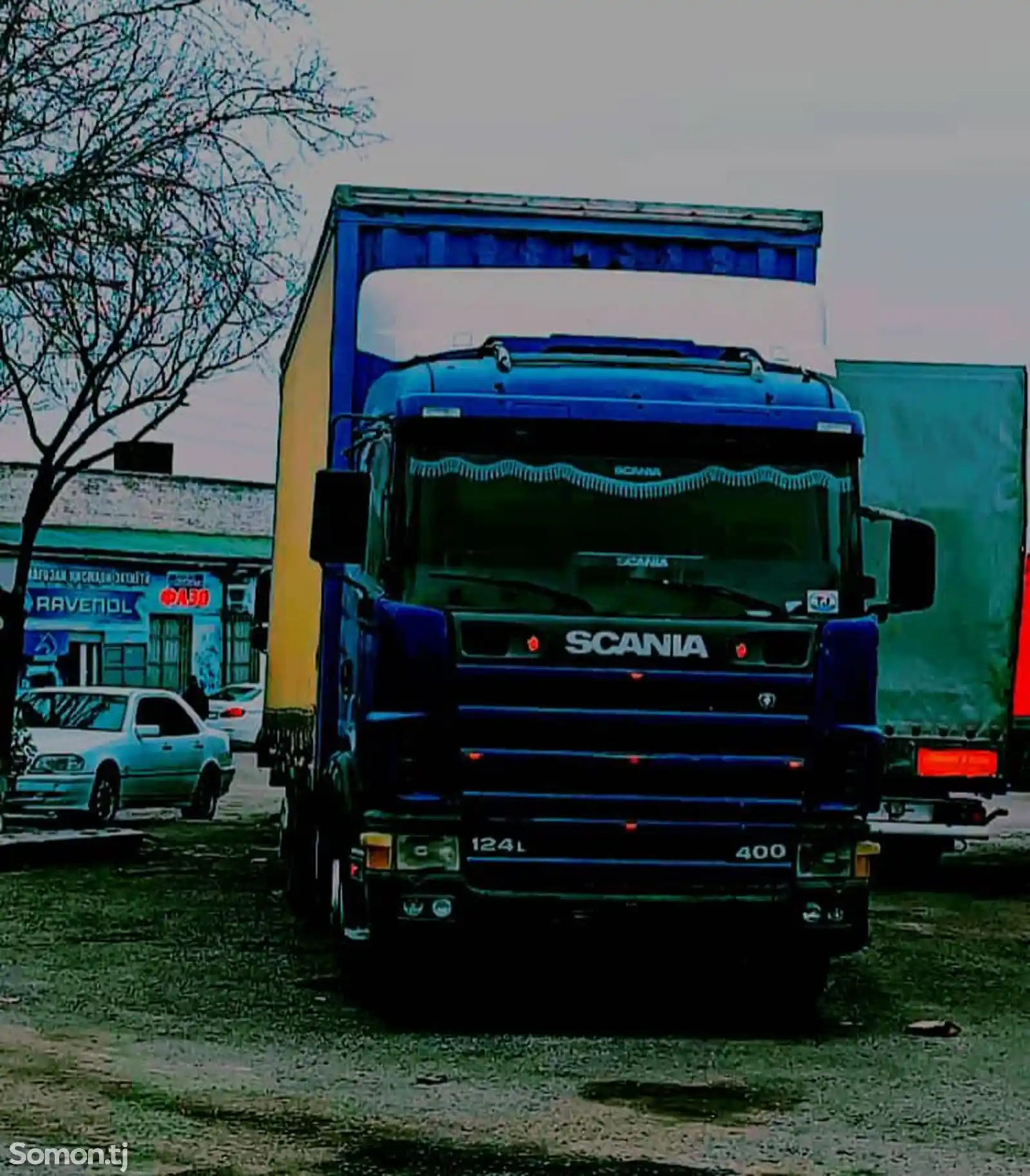 Бортовой грузовик Scania, 2000-5