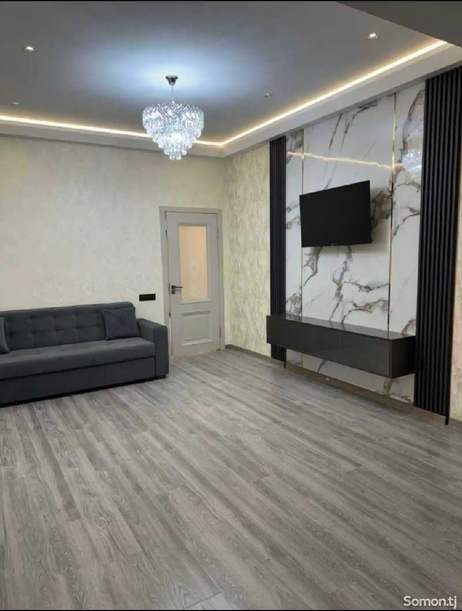 2-комн. квартира, 4 этаж, 60м², Сомони-3