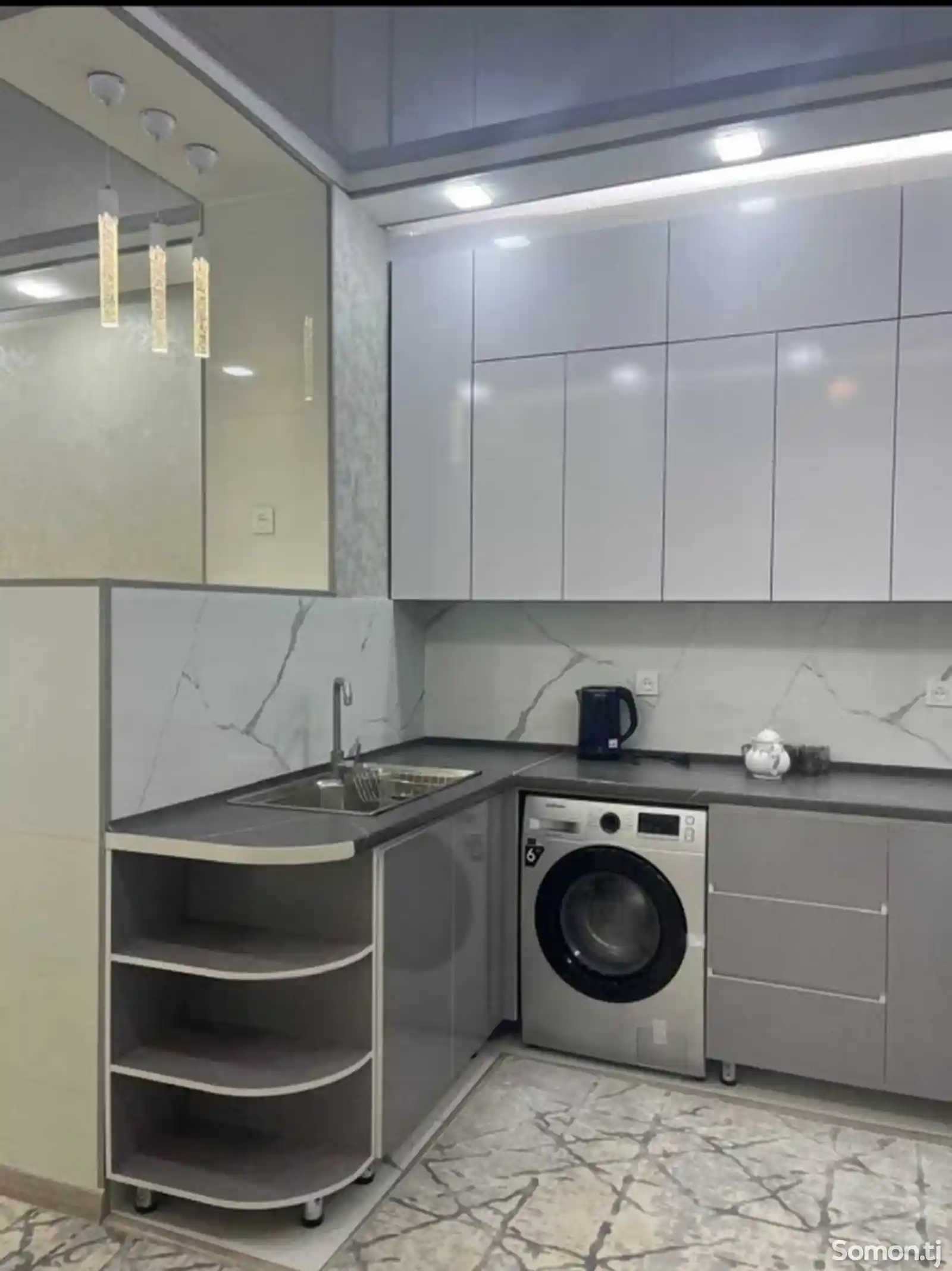 2-комн. квартира, 16 этаж, 60м², Шохмансур-4