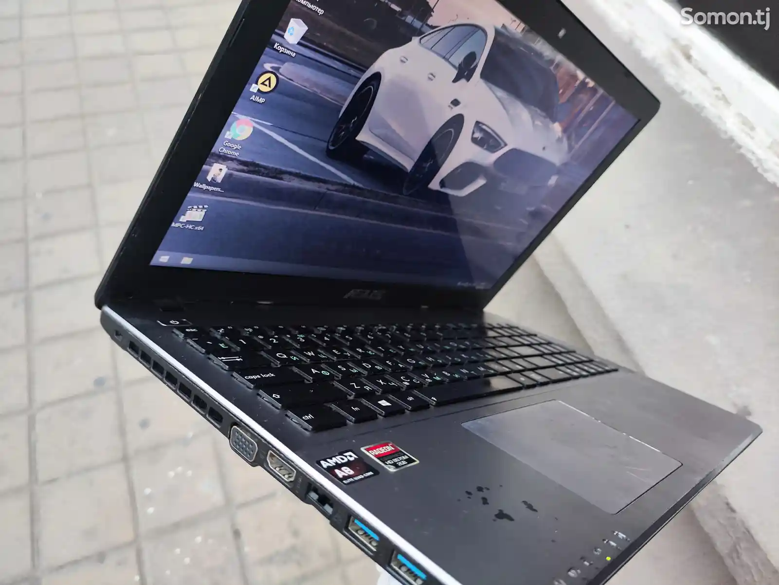 Ноутбук Asus A8 5550M 8600M series gaming-3