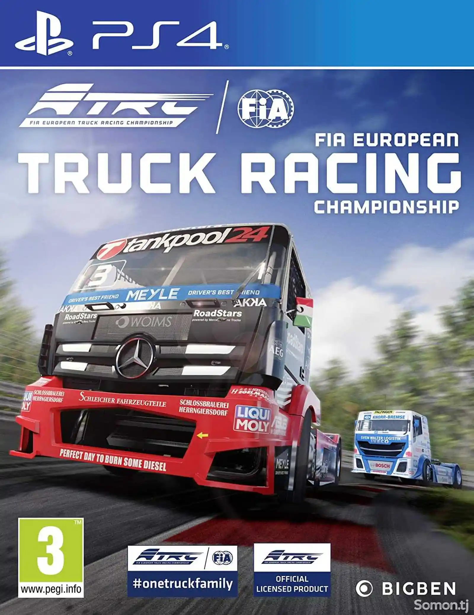Игра Truck racing championship для PS-4 / 5.05 / 6.72 / 7.02 / 7.55 / 9.00 /