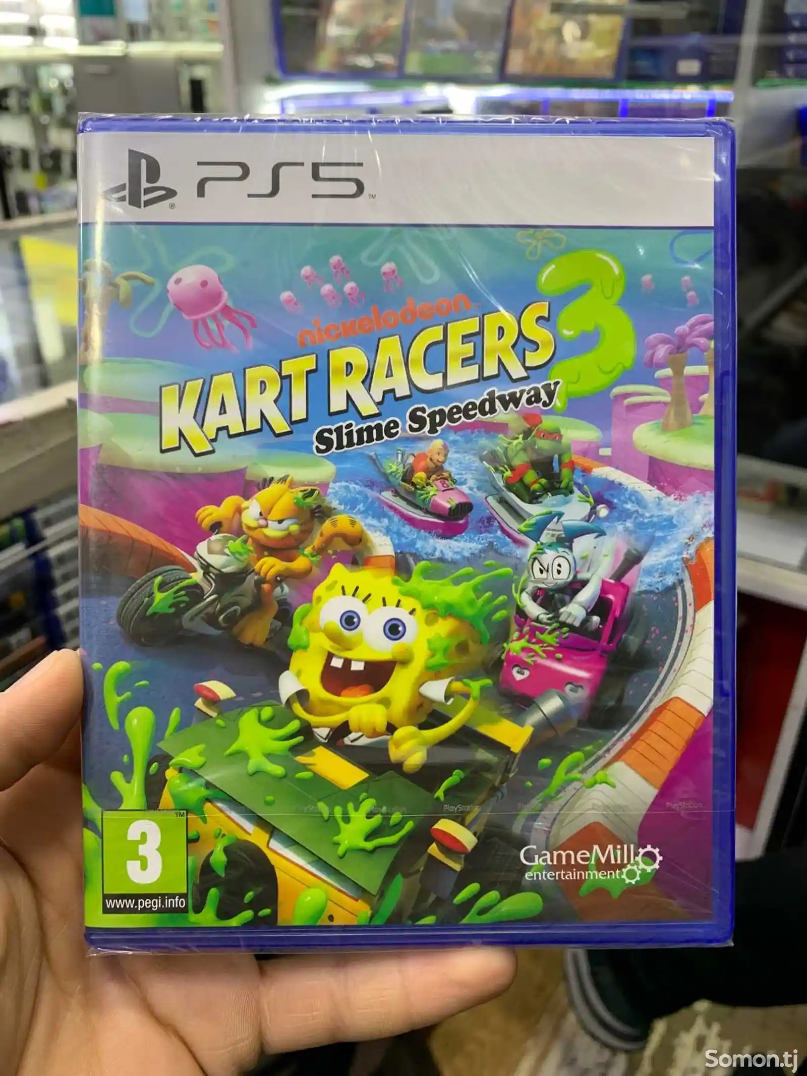Диск Nickelodeon Kart Racers 3 Slime Speedway для Play Station 5-1