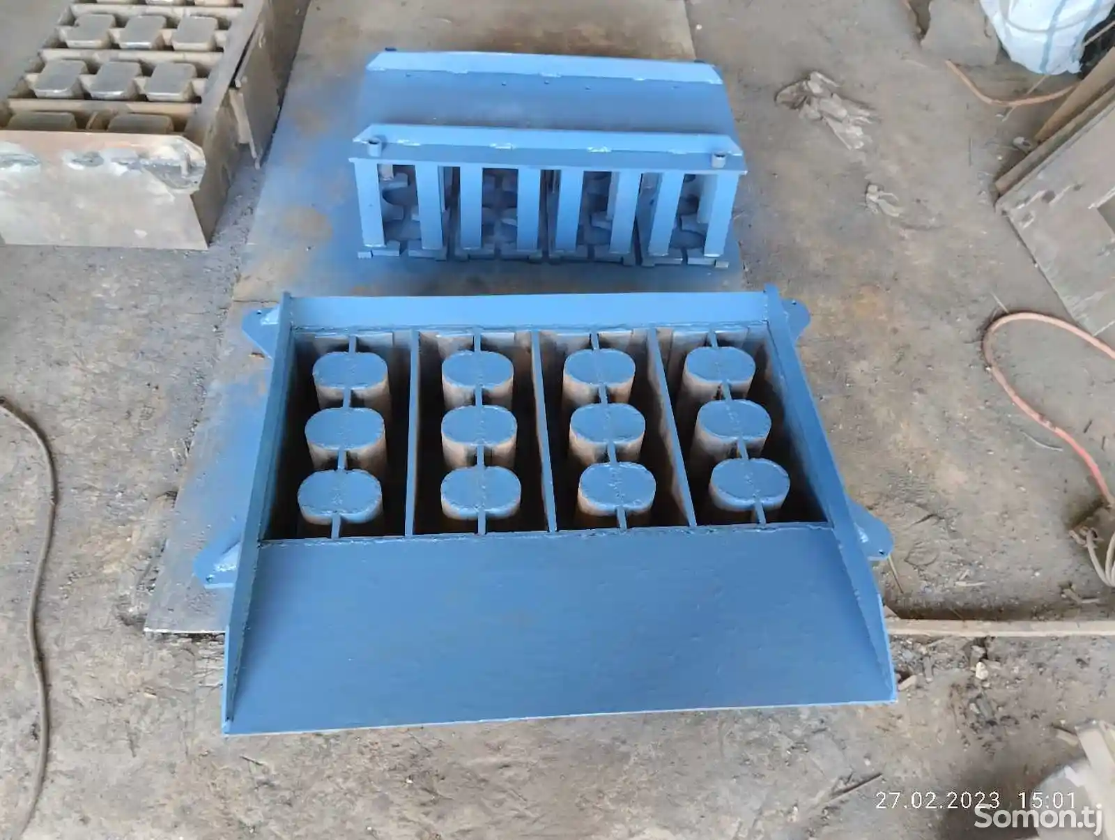 Форма для производства цемент блоков-13
