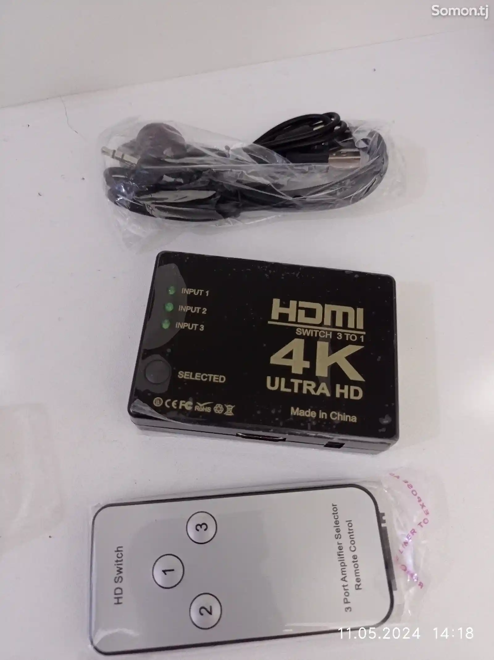 HDMI Switch 4K 3/1-1